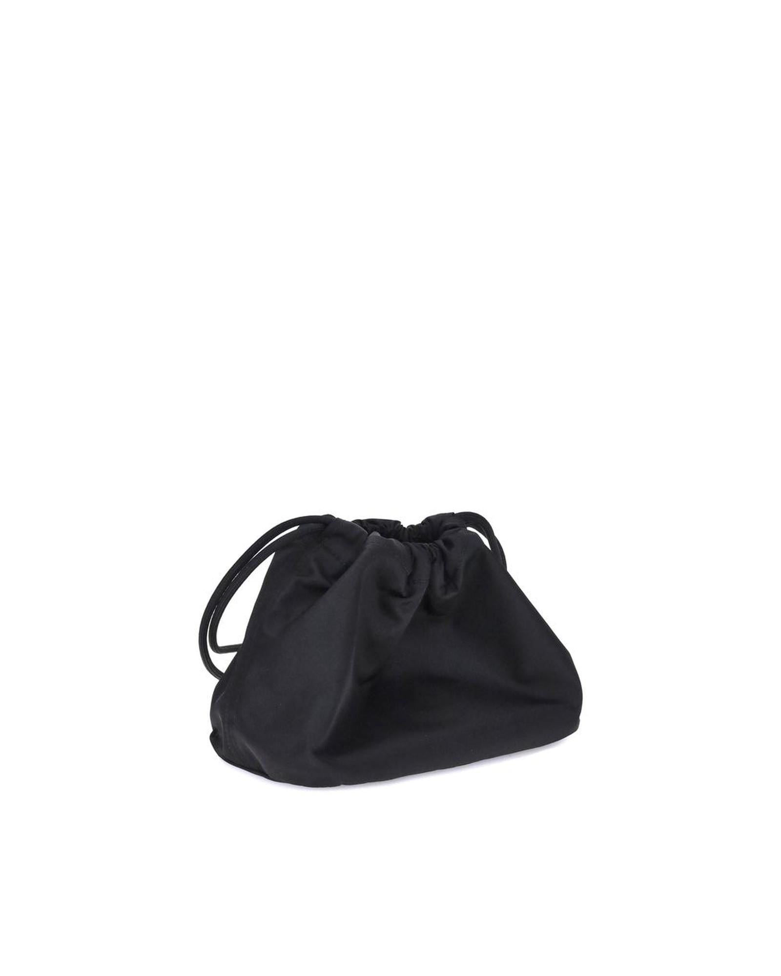 Burberry Drawstring Bucket Bag Women Black Clutch Bags