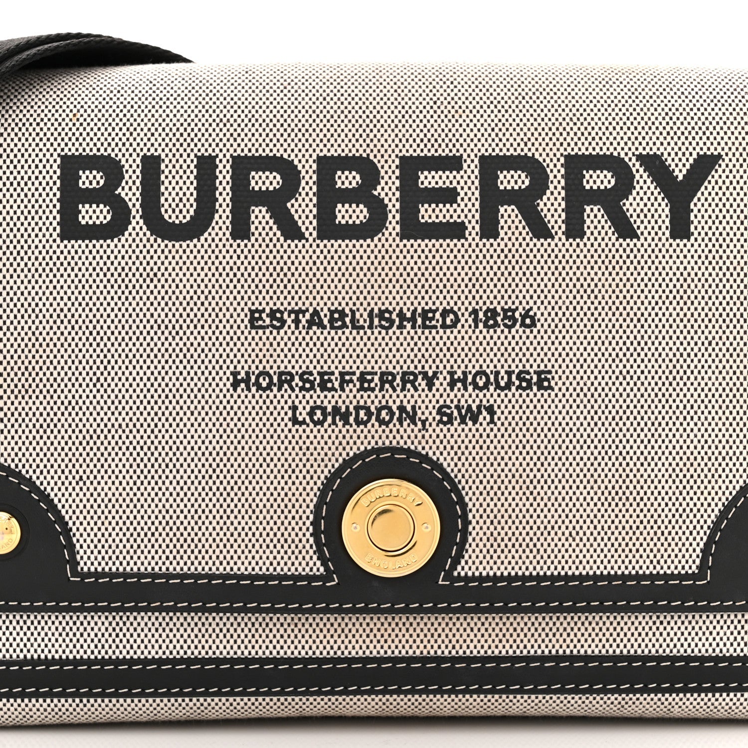 BURBERRY HORSEFERRY NOTE SHOULDER BAG
