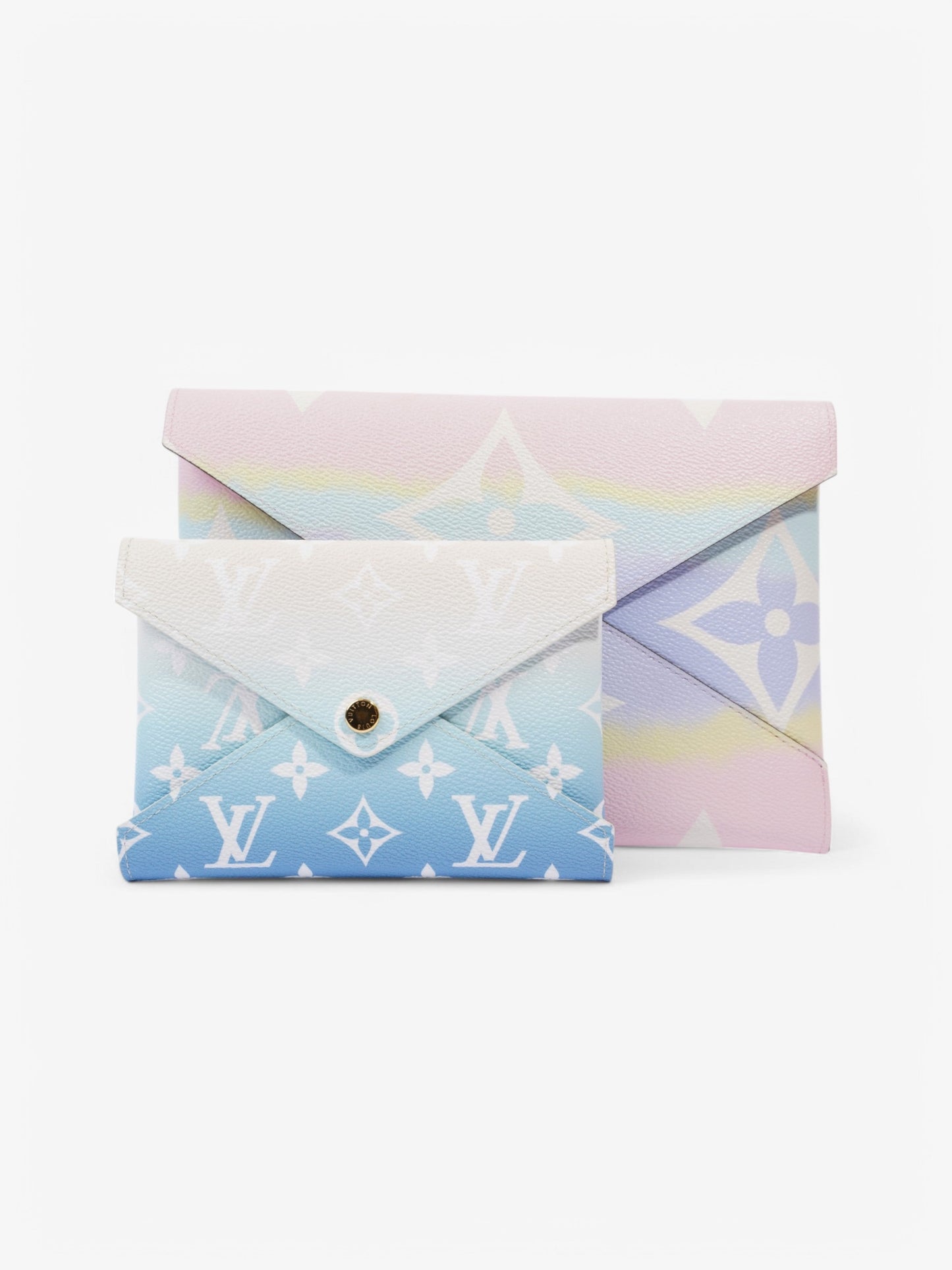Louis Vuitton Spring In The City Kirigami Pochette Pastel Multicolour / White Coated Canvas