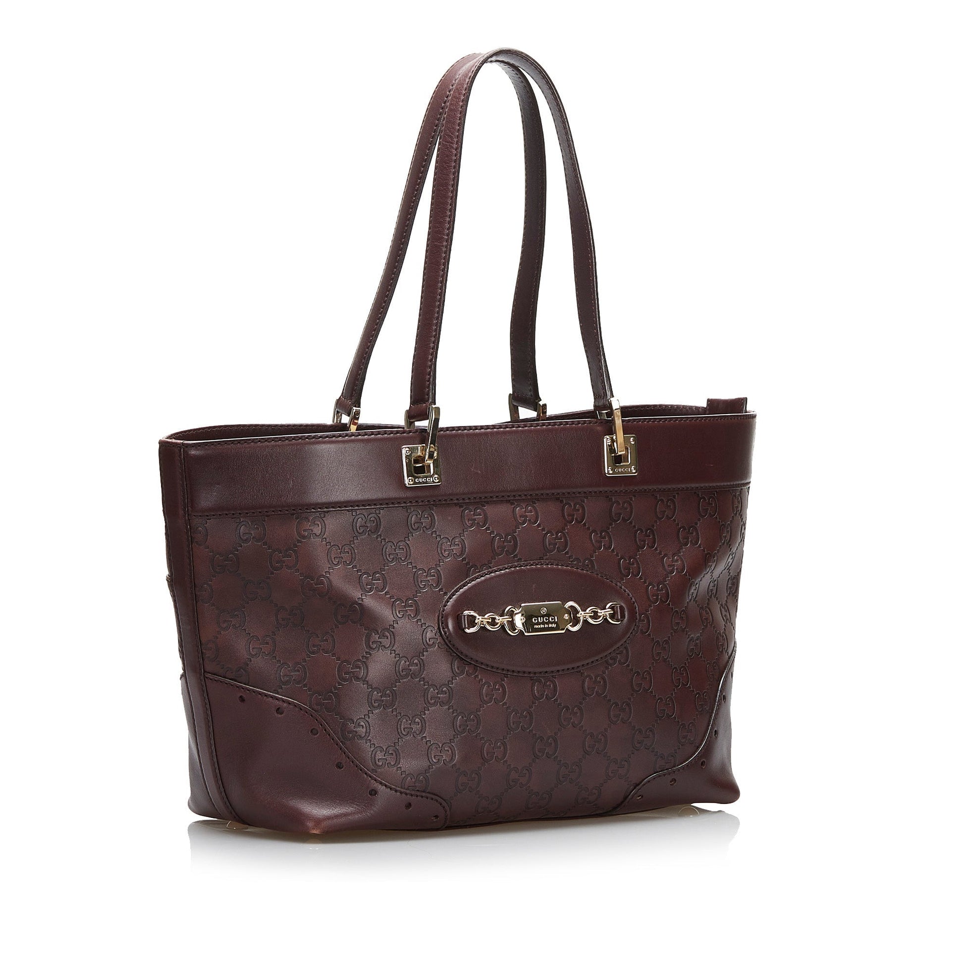 Gucci Guccissima Leather Tote Style 15