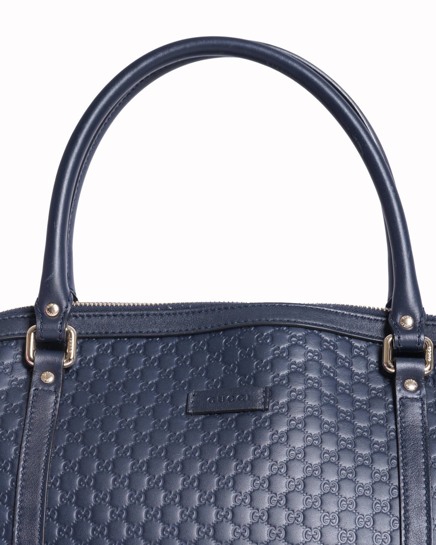 Gucci Leather Top Handle Handbag