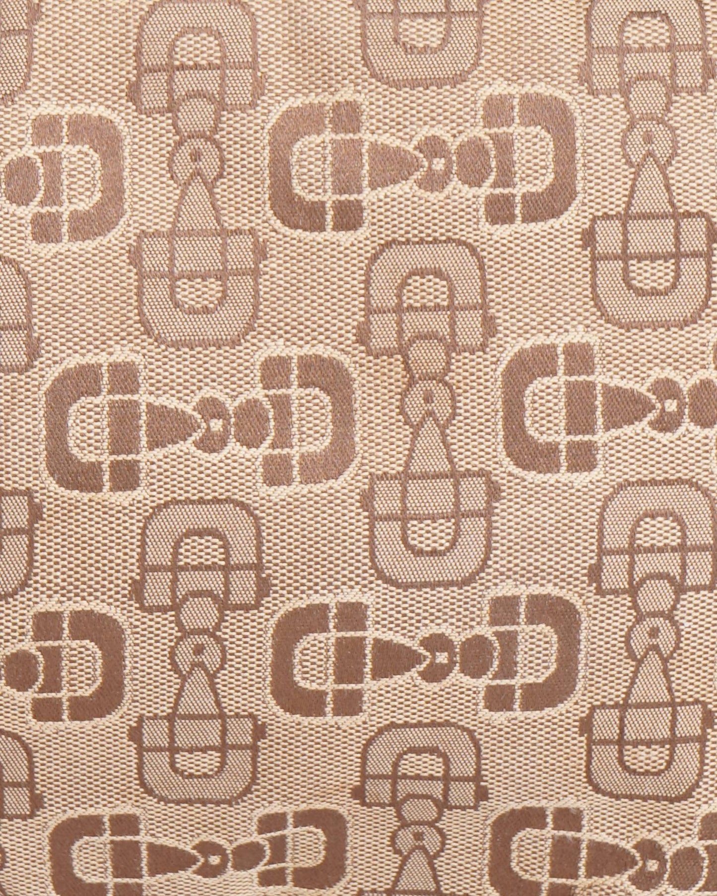 Gucci Monogram Leather Canvas Shoulder Bag
