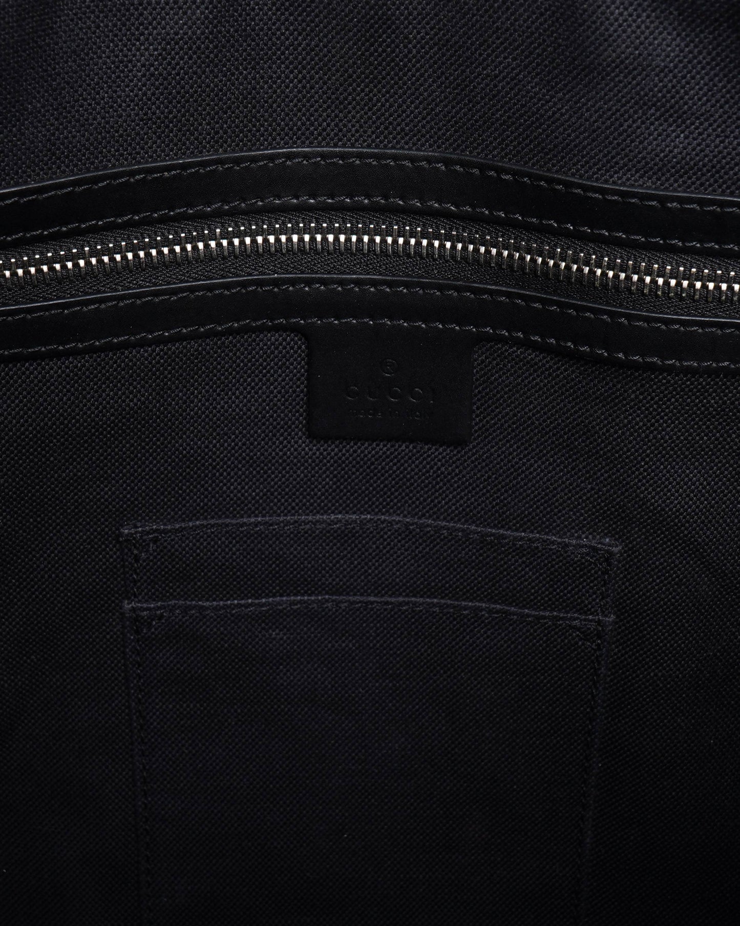Gucci Monogram Leather Canvas Handbag