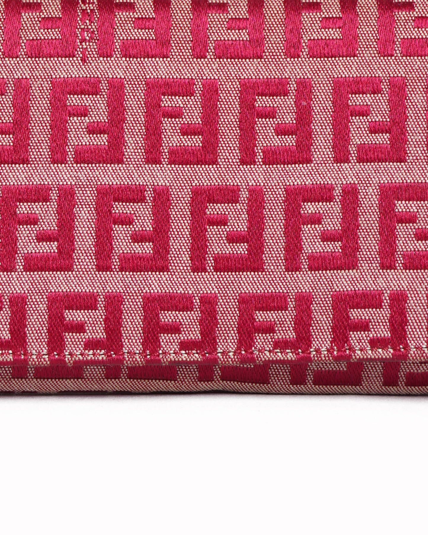 Fendi ff zucca bi fold long wallet