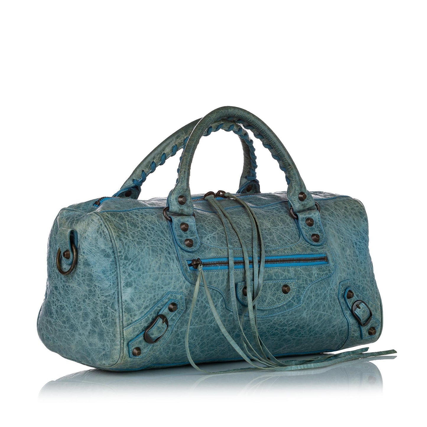 Luxury Balenciaga Trending 2026 Motocross Classic Twiggy Leather Satchel (SHG-25999)
