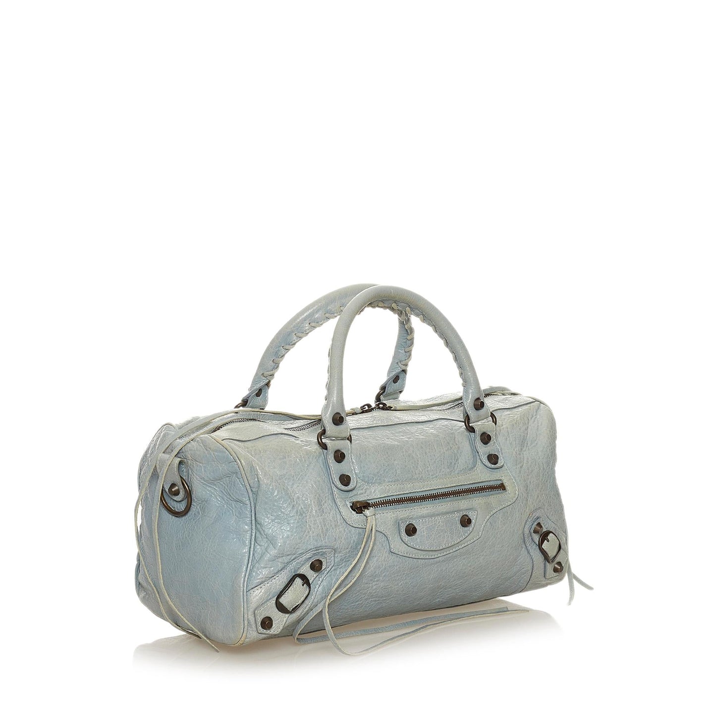 Luxury Balenciaga Trending 2026 Motocross Classic Twiggy Leather Satchel (SHG-27490)