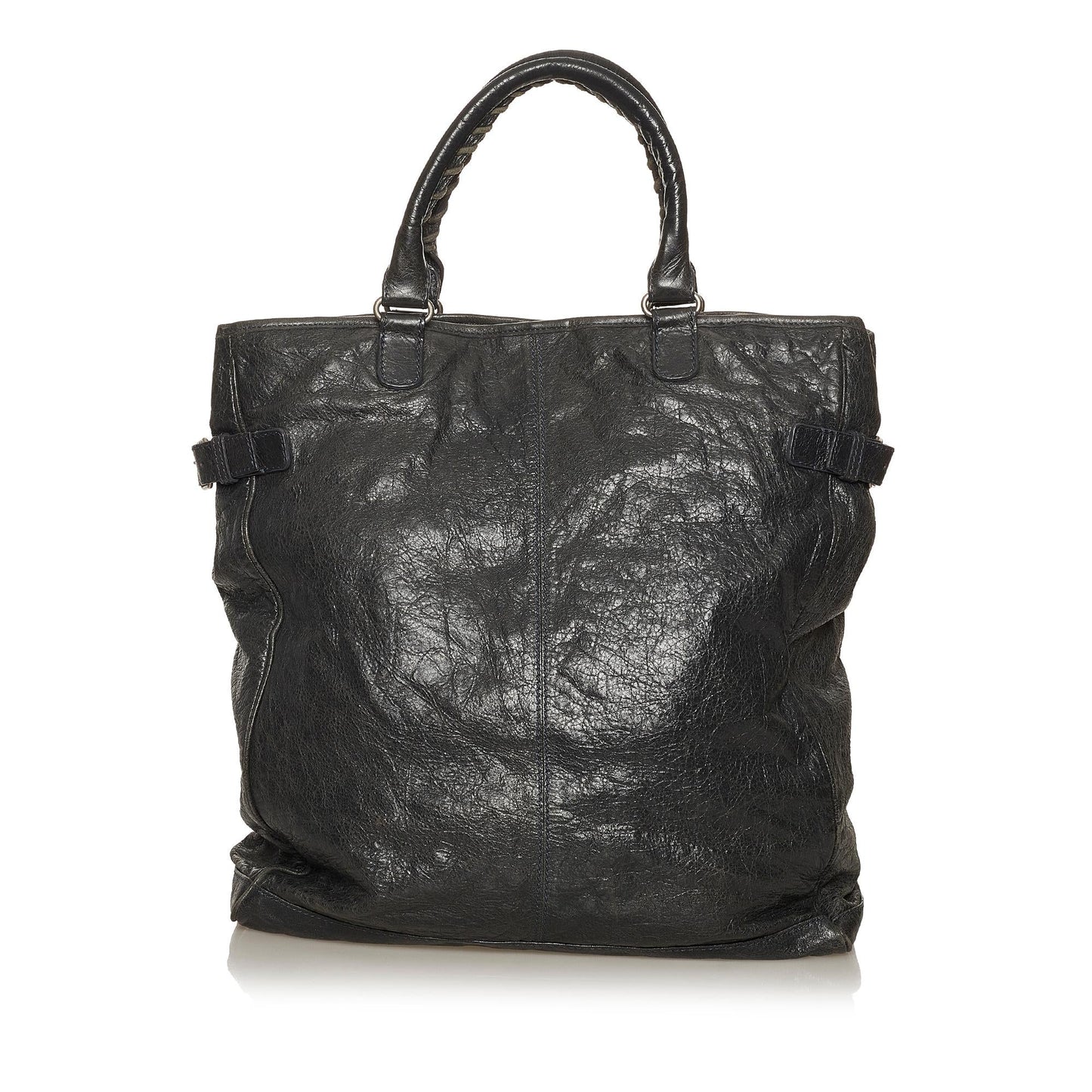 Luxury Balenciaga Trending 2026 Motocross Hexagon Lambskin Leather Tote Bag (SHG-28781)
