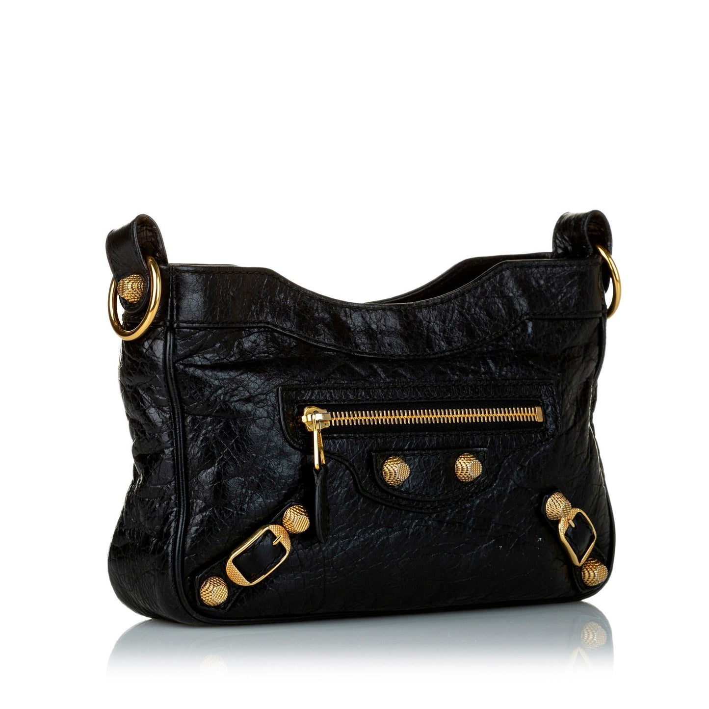 Luxury Balenciaga Trending 2026 Motocross Hip Giant 21 Leather Crossbody Bag (SHG-32796)