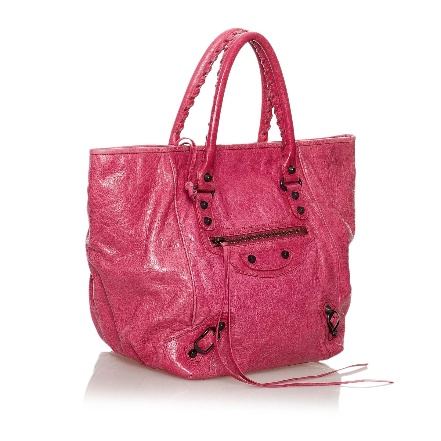Luxury Balenciaga Trending 2026 Motocross Sunday Leather Tote Bag (SHG-33255)