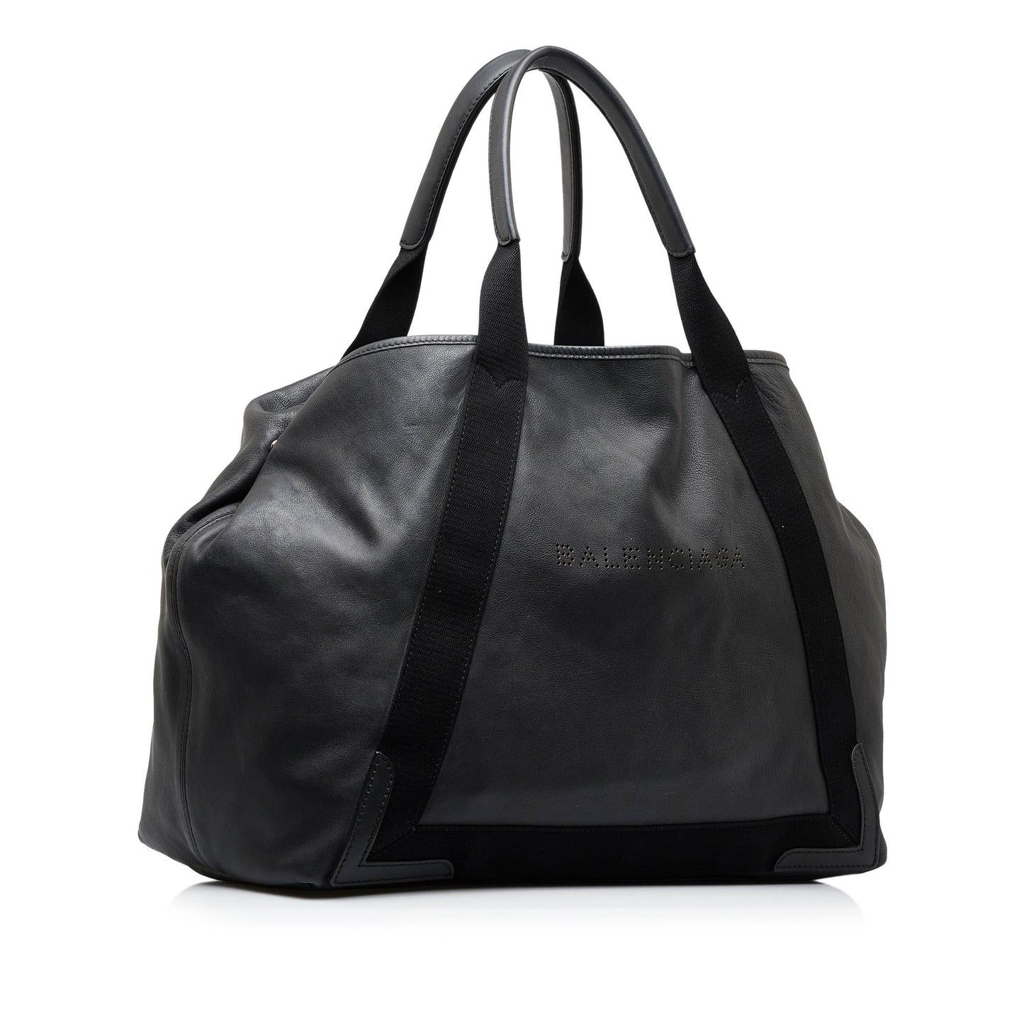 Luxury Balenciaga Trending 2026 Navy Cabas M Tote Bag (SHG-GfX0gC)