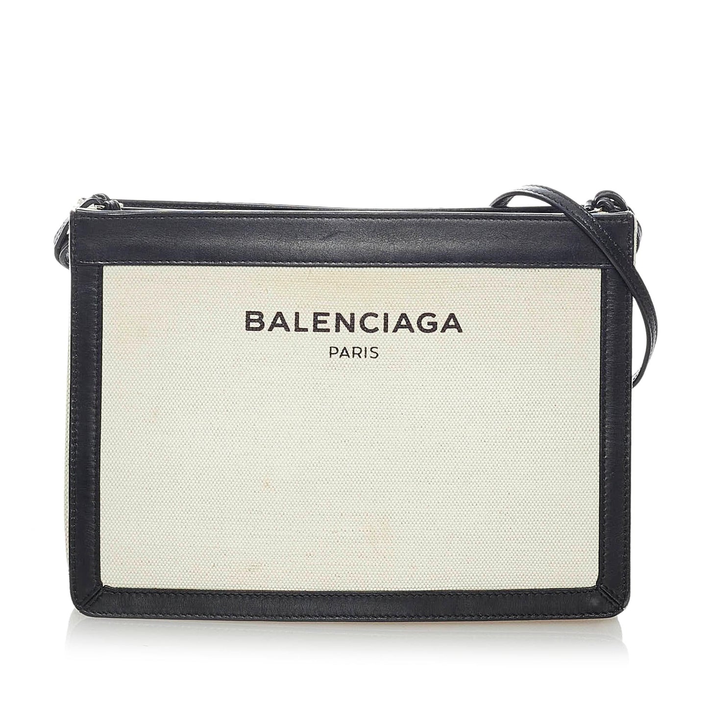 Luxury Balenciaga Trending 2026 Navy Pochette S Canvas Crossbody Bag (SHG-30485)