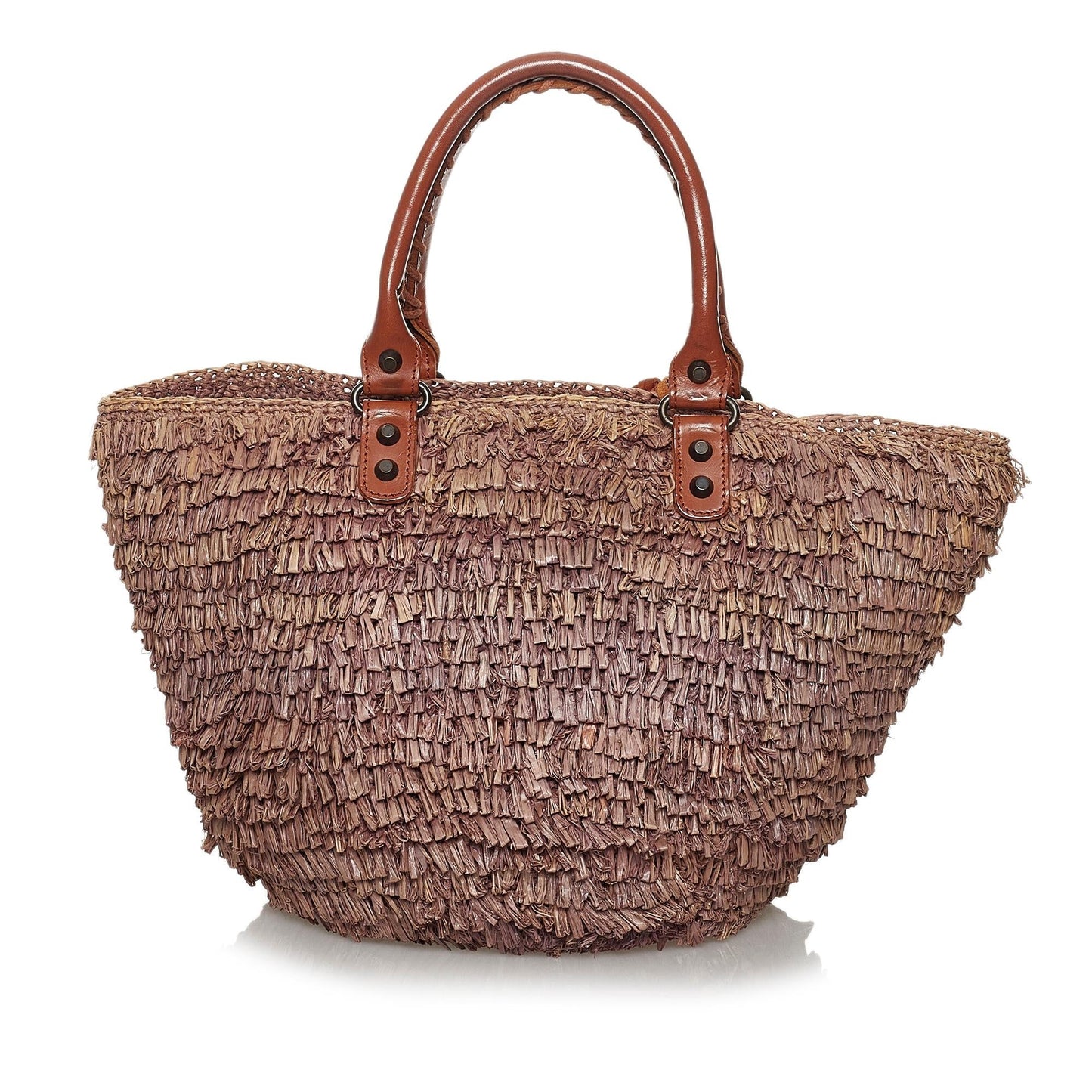 Luxury Balenciaga Trending 2026 Panier Raffia Tote Bag (SHG-30338)