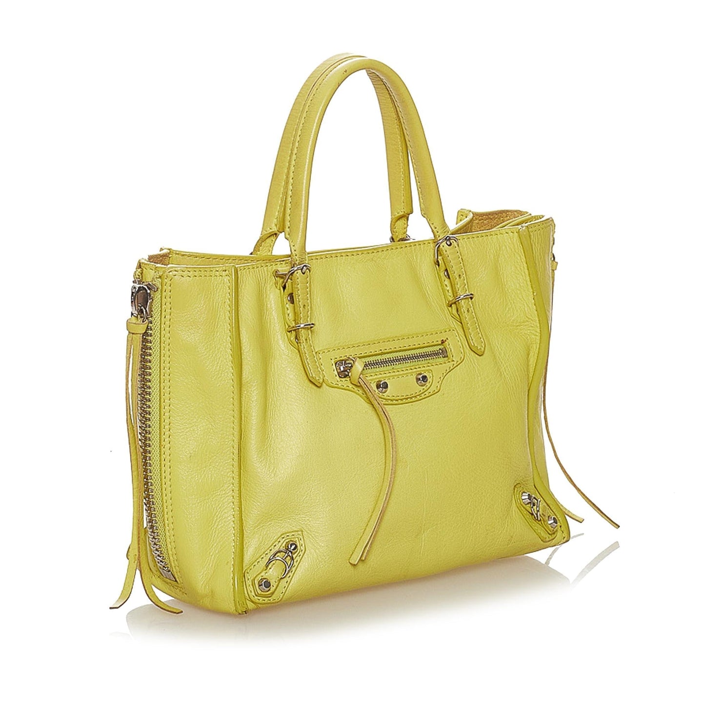 Luxury Balenciaga Trending 2026 Papier A4 Leather Satchel (SHG-27524)