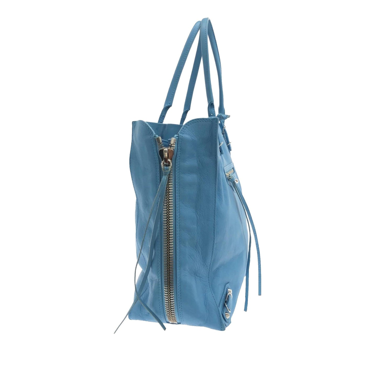 Luxury Balenciaga Trending 2026 Papier A5 Zip Around Leather Tote Bag (SHG-4YKF4a)