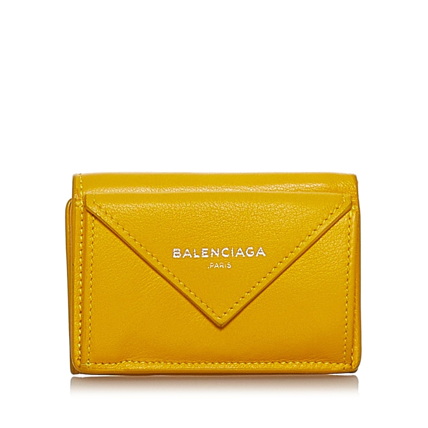Luxury Balenciaga Trending 2025 Papier Leather Compact Wallet (SHG-28938)