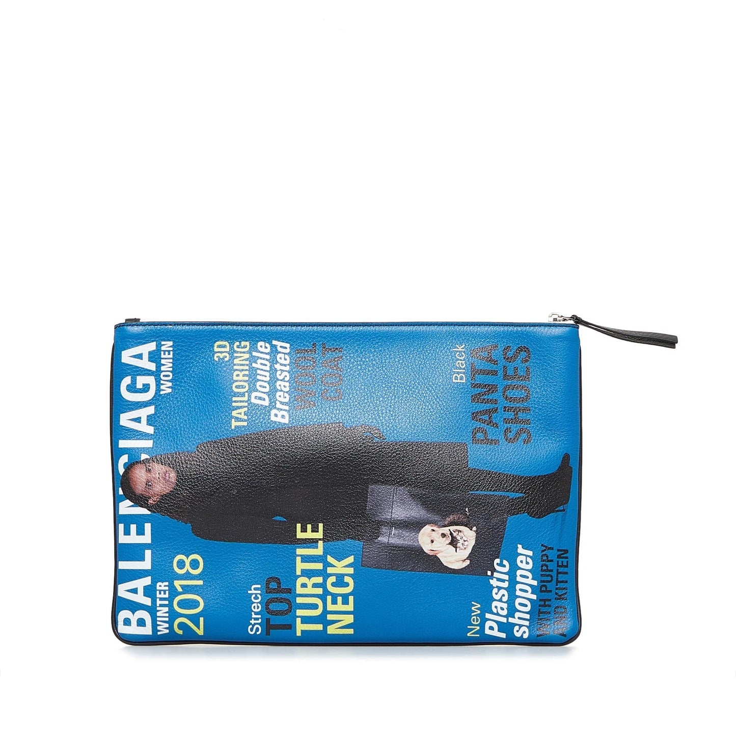 Luxury Balenciaga Trending 2026 Supermarket Magazine Clutch (SHG-fVz7WG)