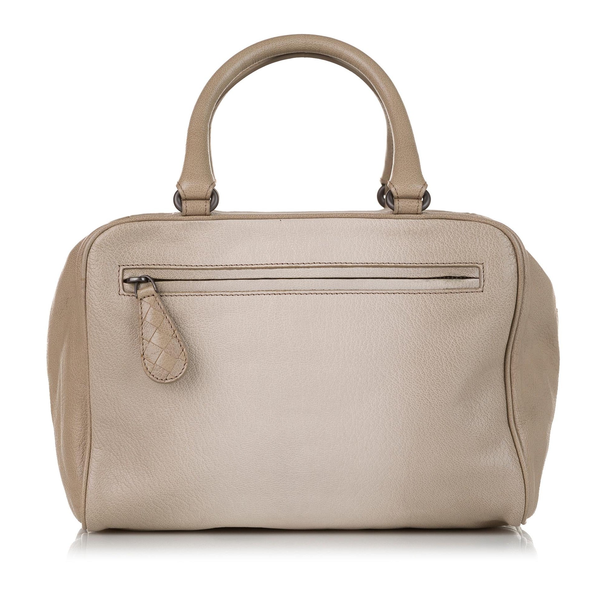 Luxury Bottega Veneta Brera Ombre Leather Handbag (SHG-35492)