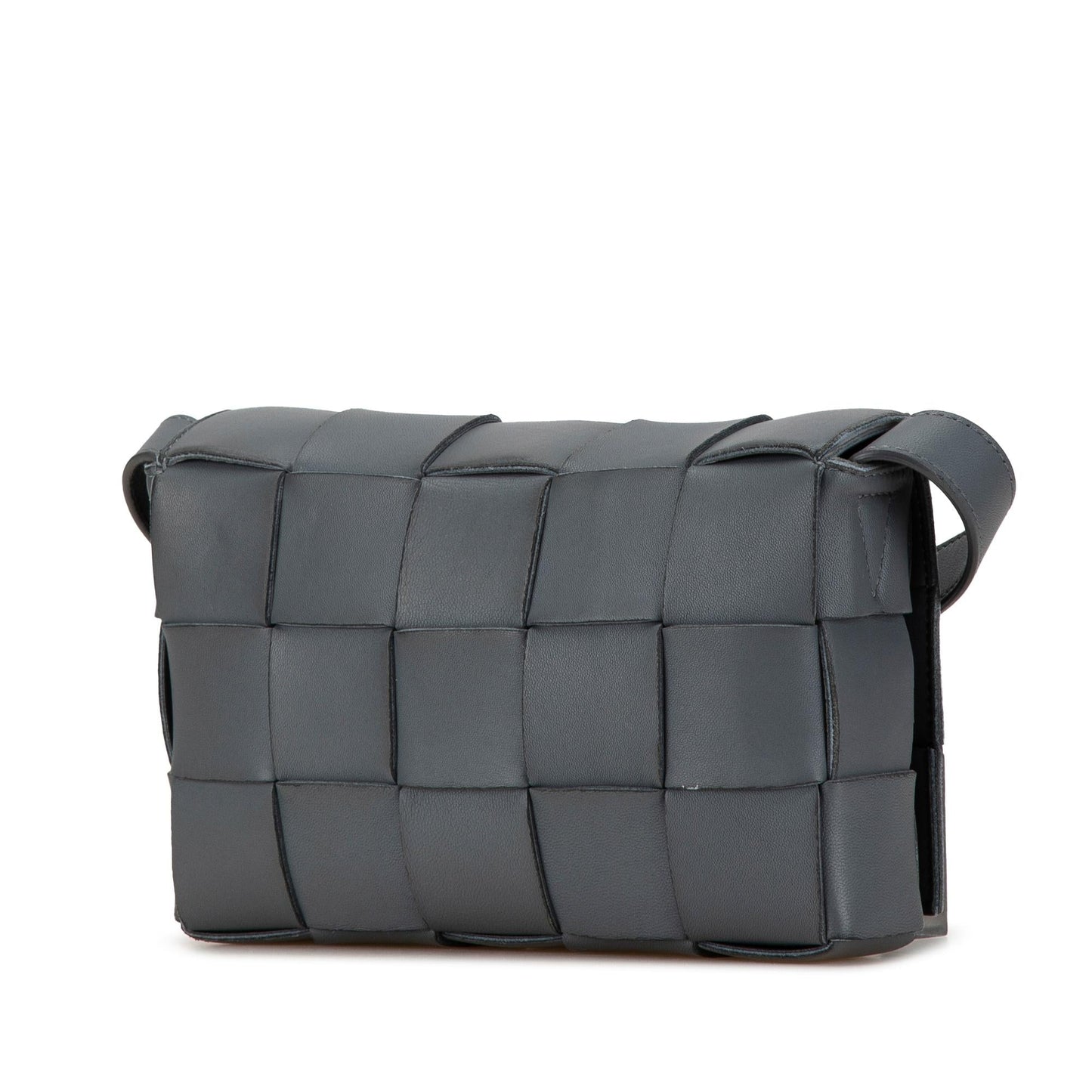 Luxury Bottega Veneta Calfskin Intrecciato Cassette Crossbody (SHG-QKpHOv)