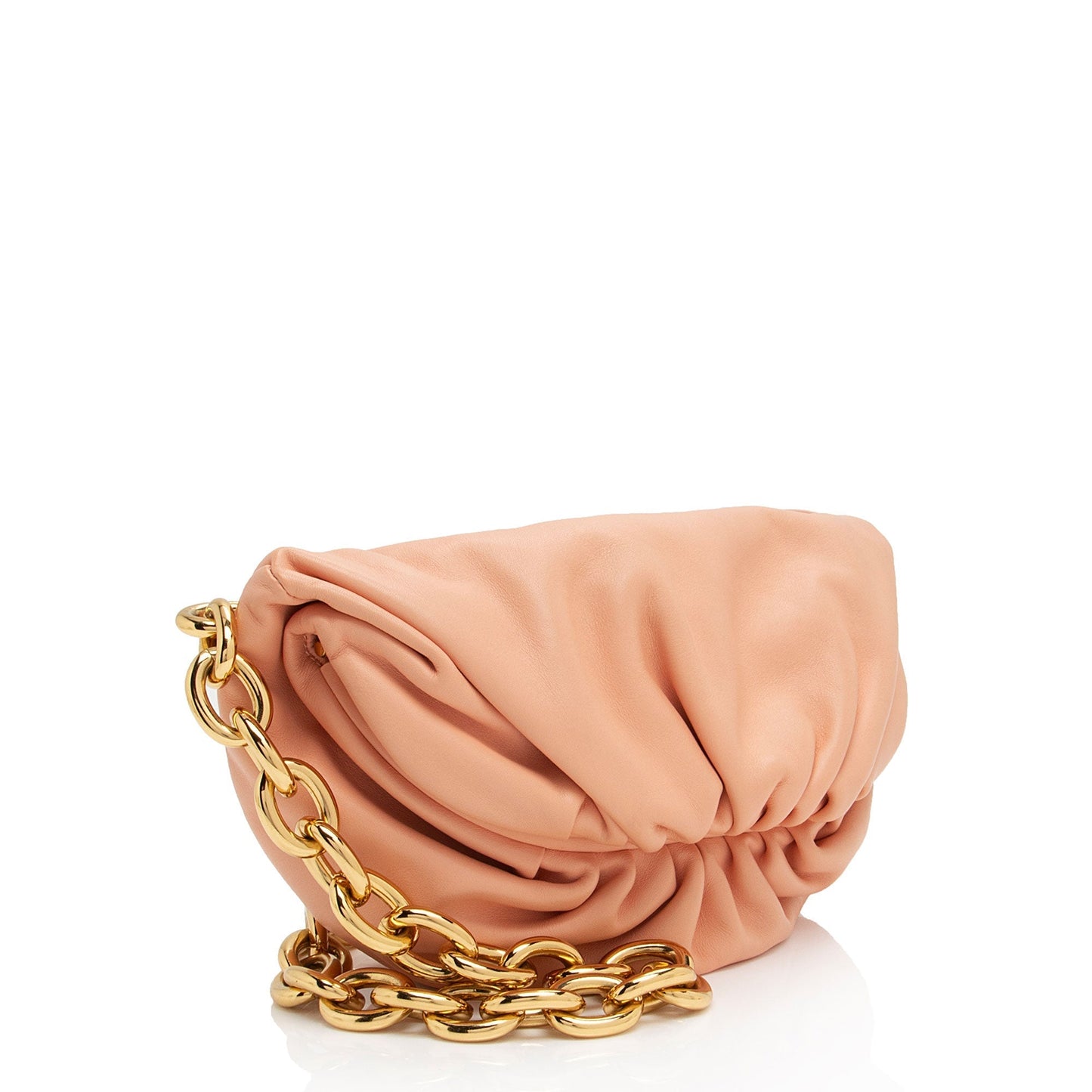 Luxury Bottega Veneta Calfskin The Belt Chain Pouch (SHF-7wK4Um)