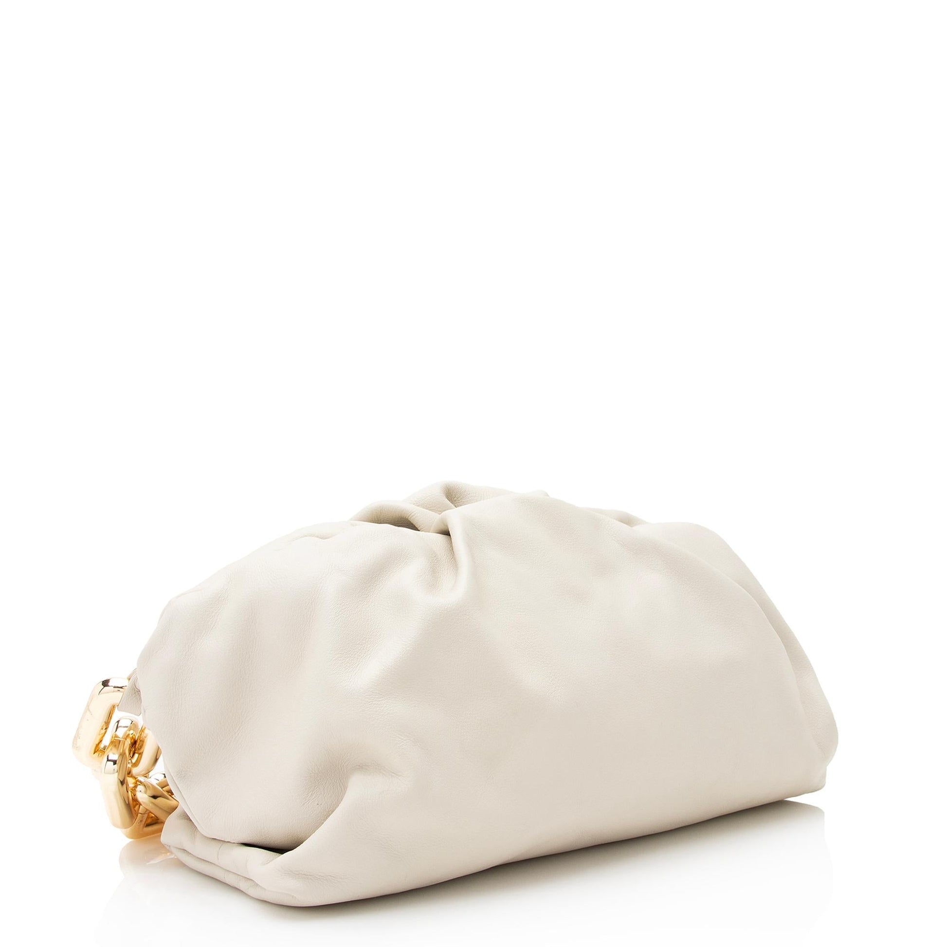 Luxury Bottega Veneta Calfskin The Chain Pouch - FINAL SALE (SHF-22839)