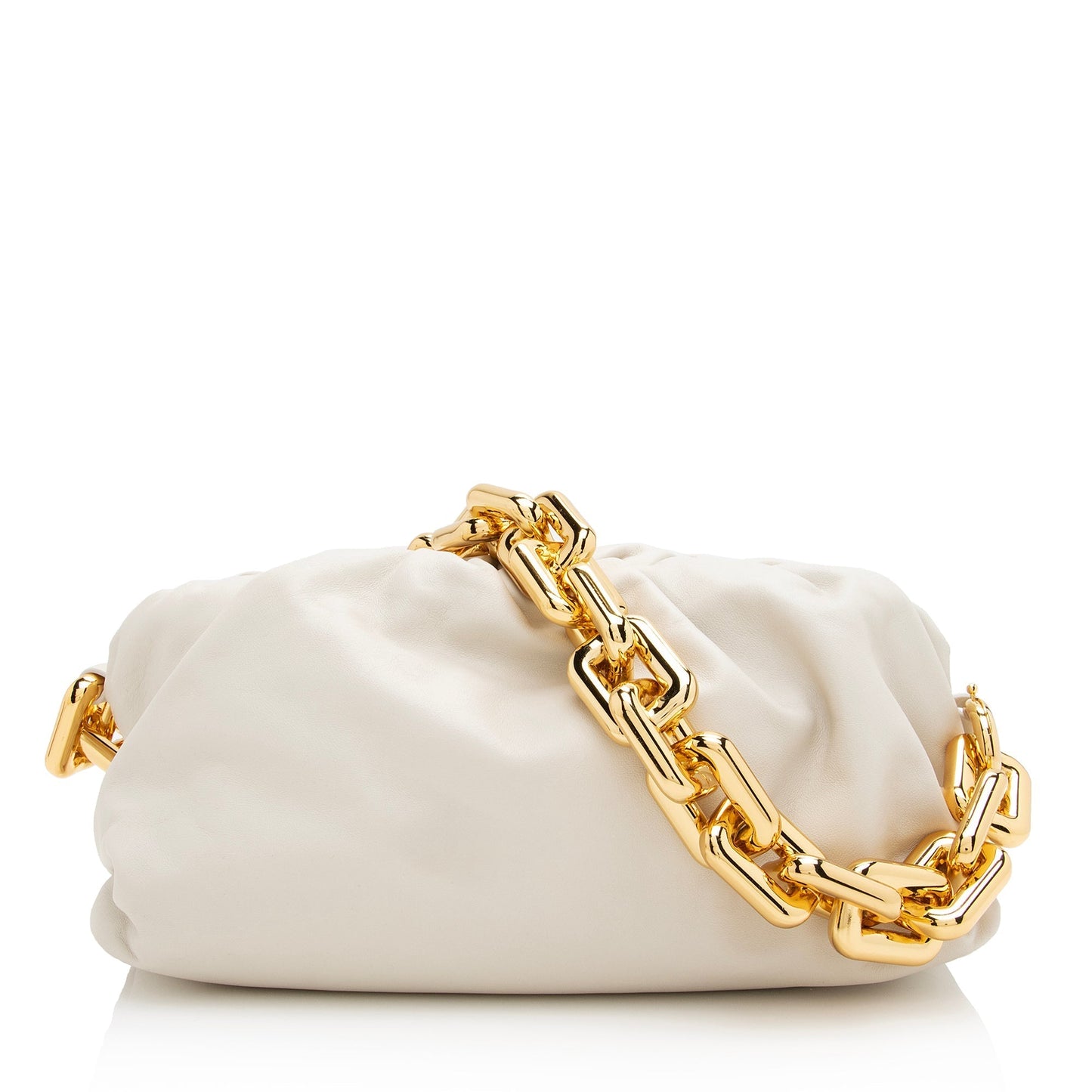 Luxury Bottega Veneta Calfskin The Chain Pouch (SHF-22887)