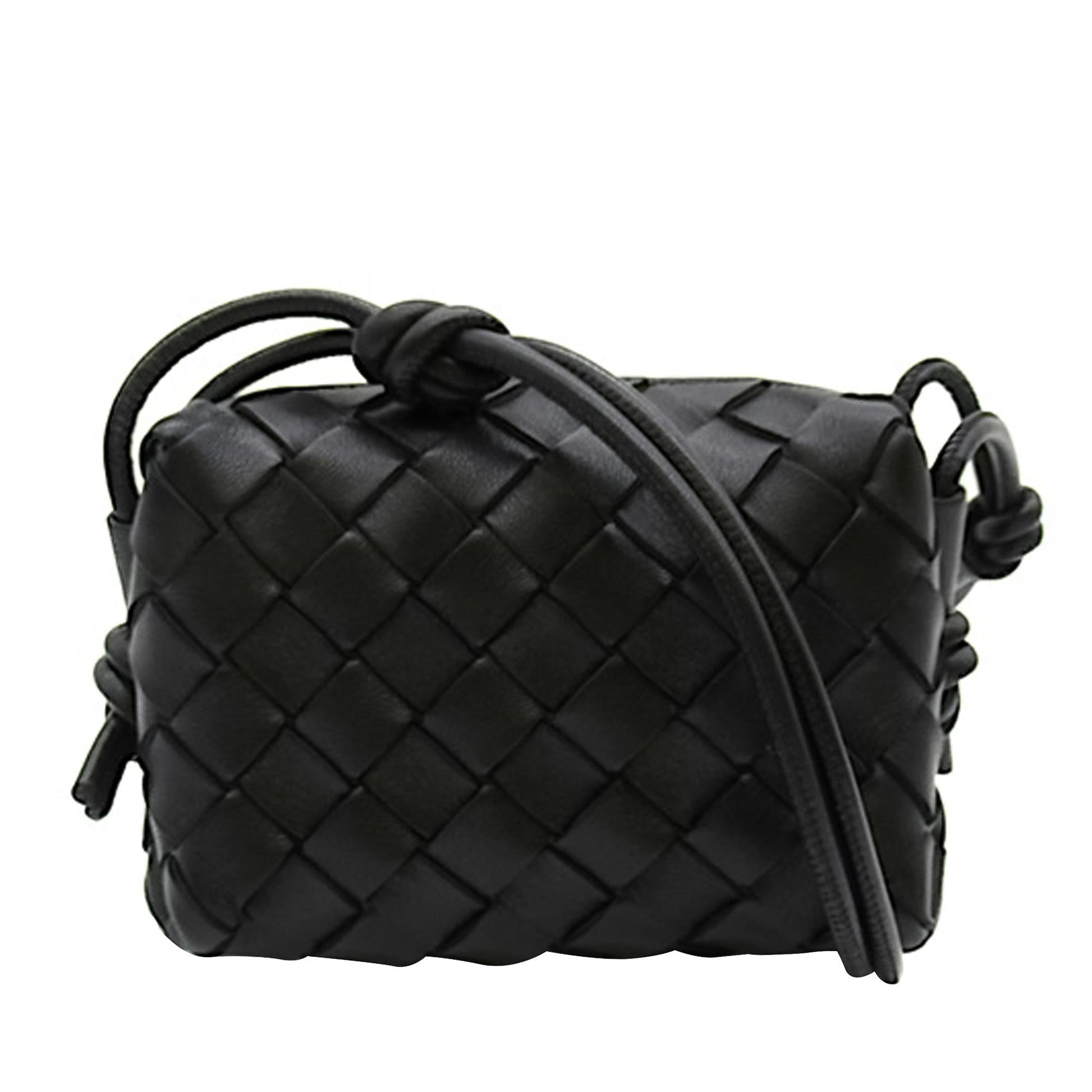 Luxury Bottega Veneta Candy Intrecciato Loop Camera Bag (SHG-rDq8tB)