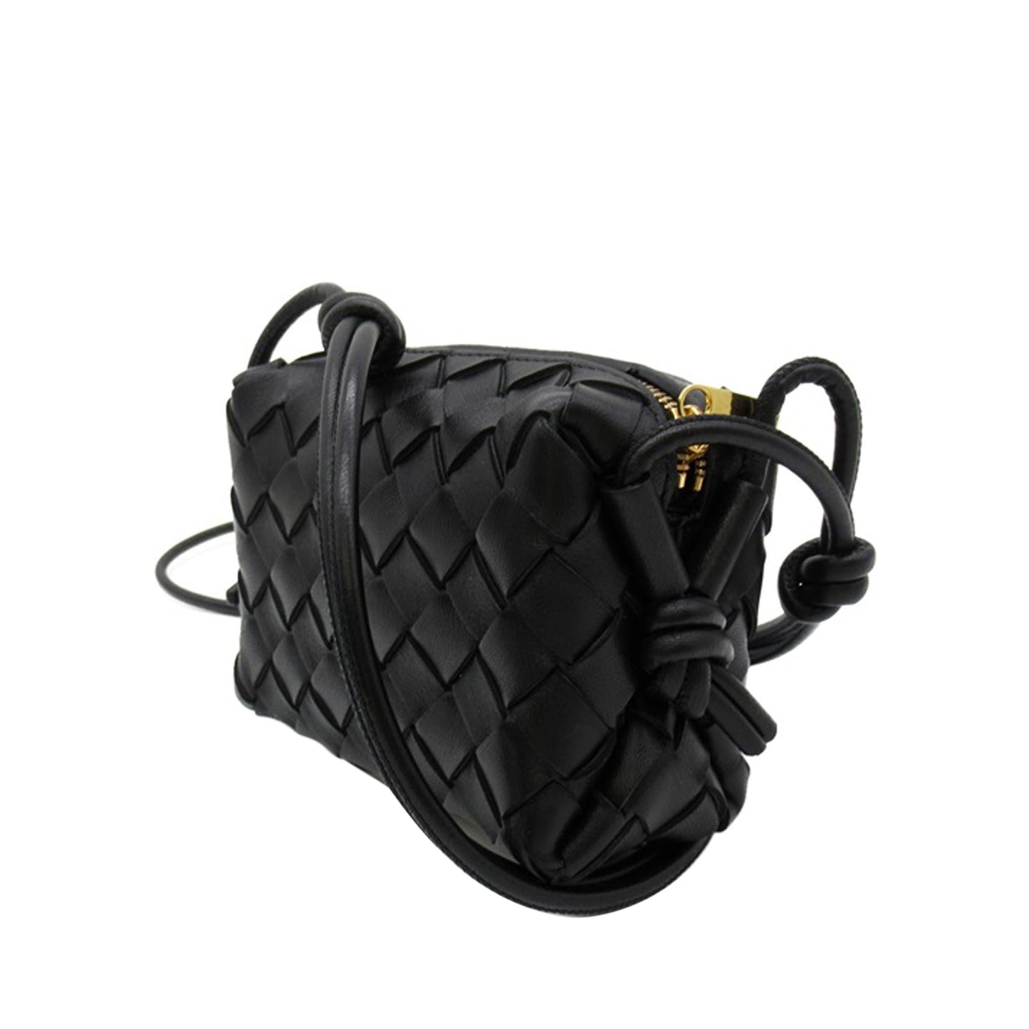 Luxury Bottega Veneta Candy Intrecciato Loop Camera Bag (SHG-rDq8tB)