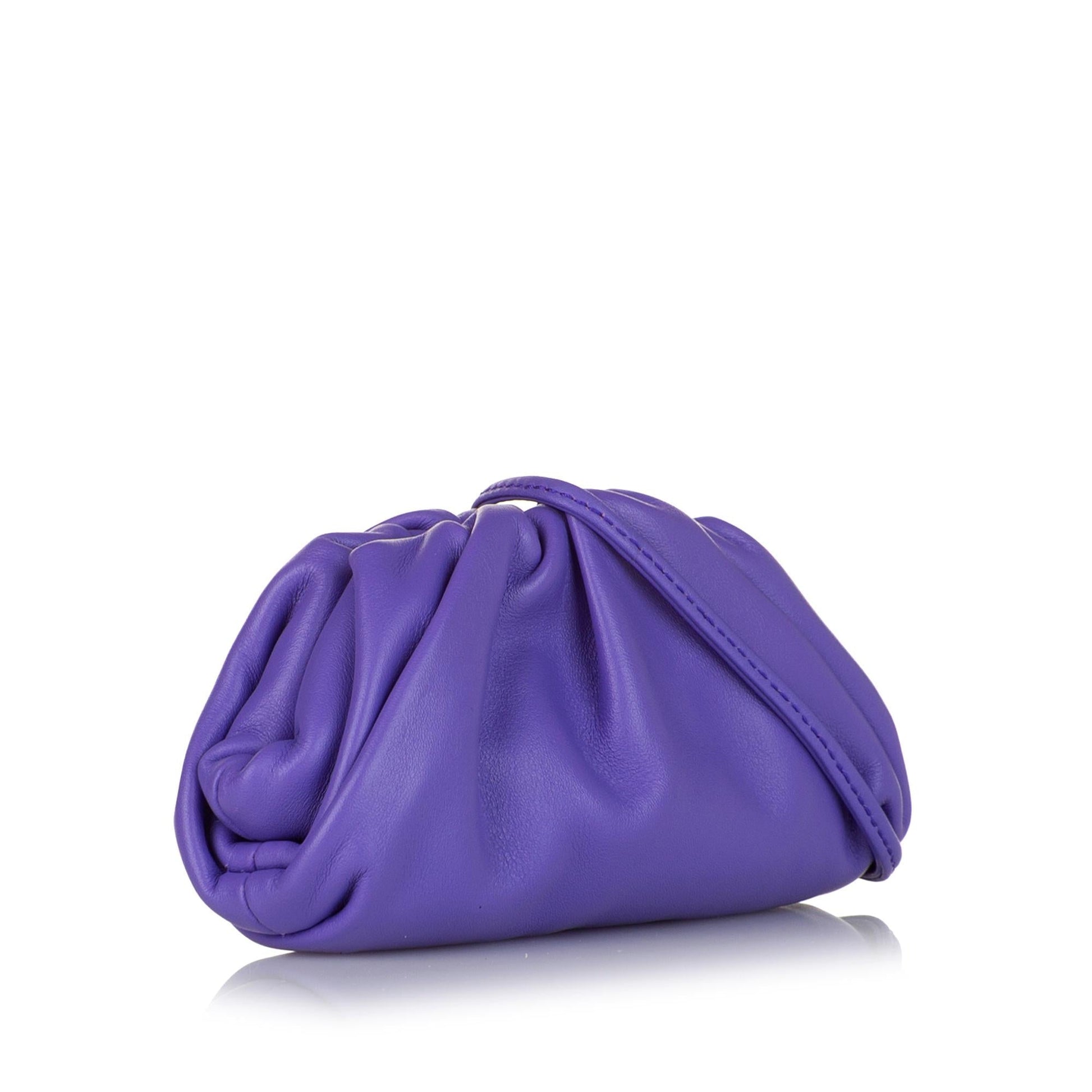 Luxury Bottega Veneta Extra Mini Pouch Leather Clutch (SHG-lEtw68)