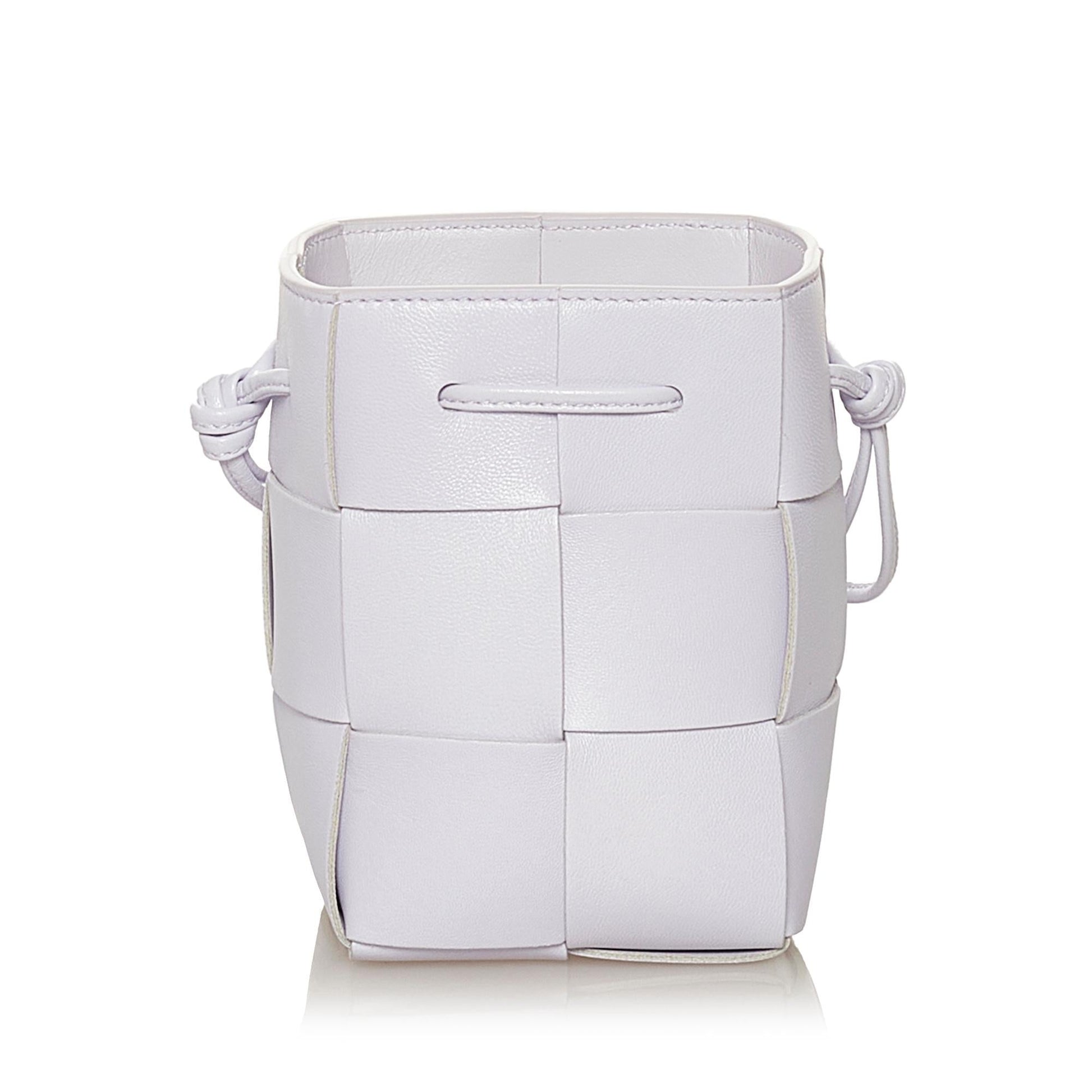 Luxury Bottega Veneta Intrecciato Cassette Bucket Bag (SHG-35071)
