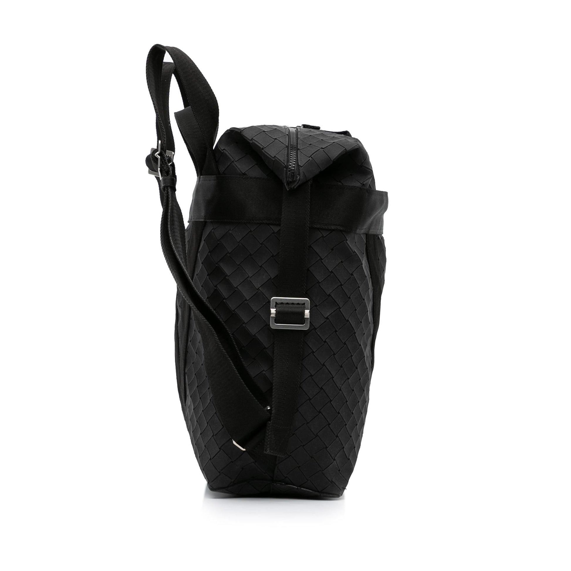 Luxury Bottega Veneta Intrecciato Fold Over Backpack (SHG-R22uZy)