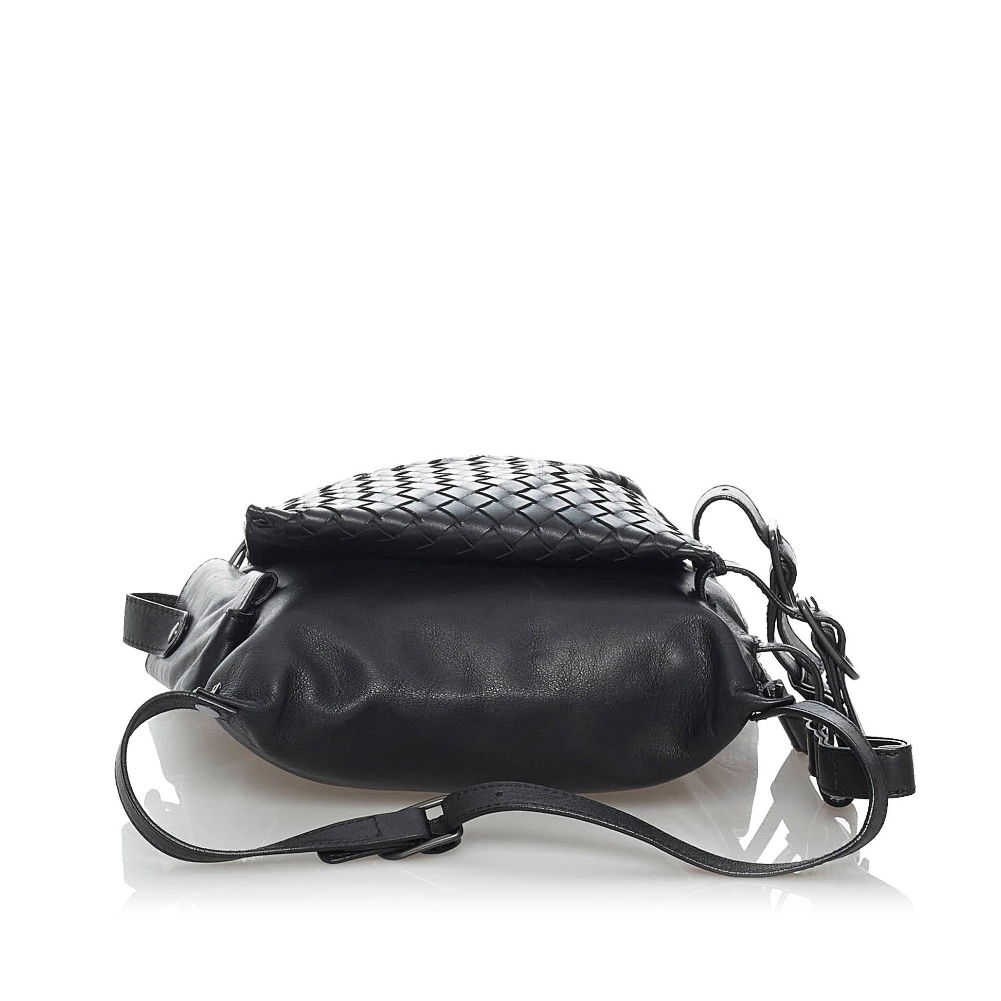 Luxury Bottega Veneta Intrecciato Leather Belt Bag (SHG-30297)