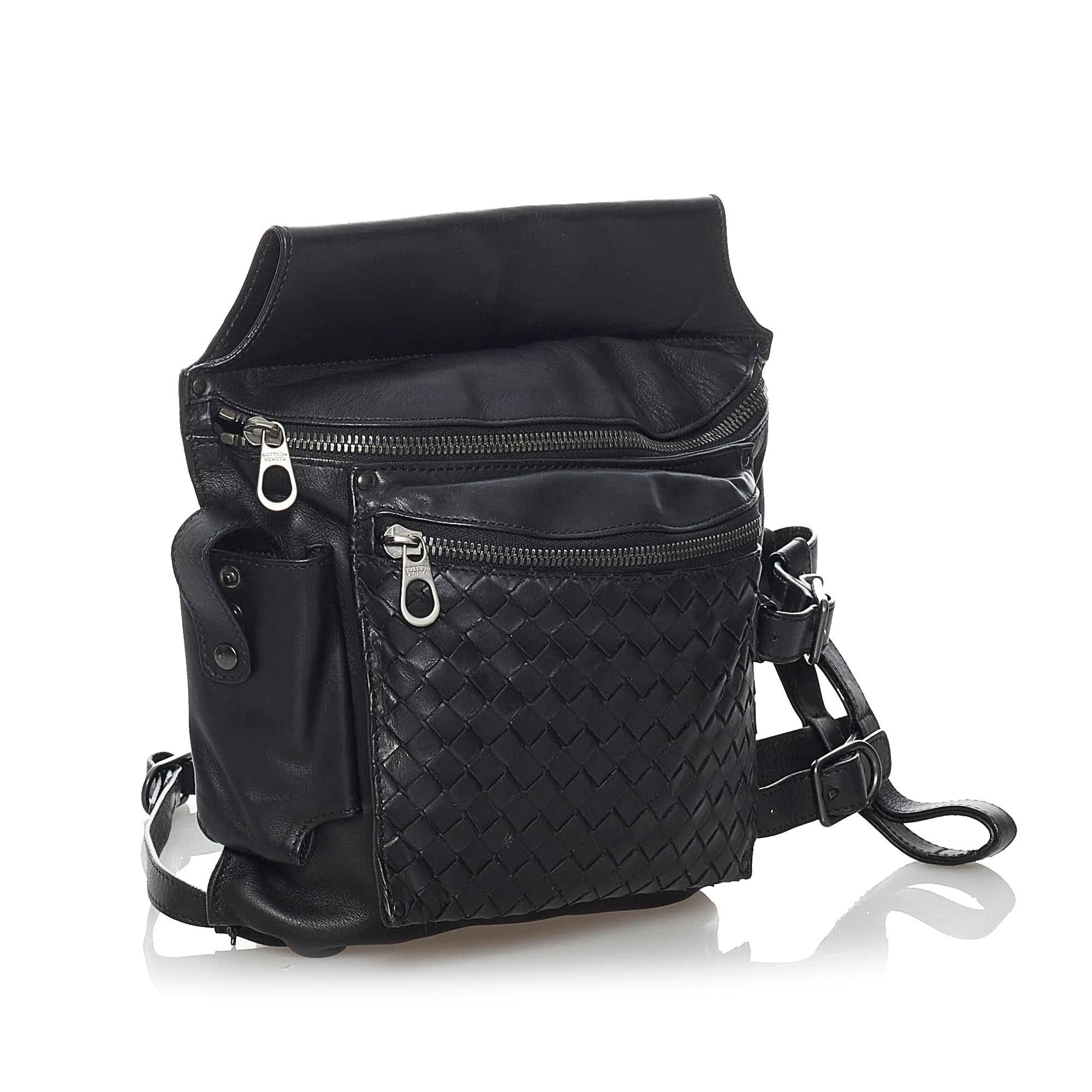 Luxury Bottega Veneta Intrecciato Leather Belt Bag (SHG-30297)