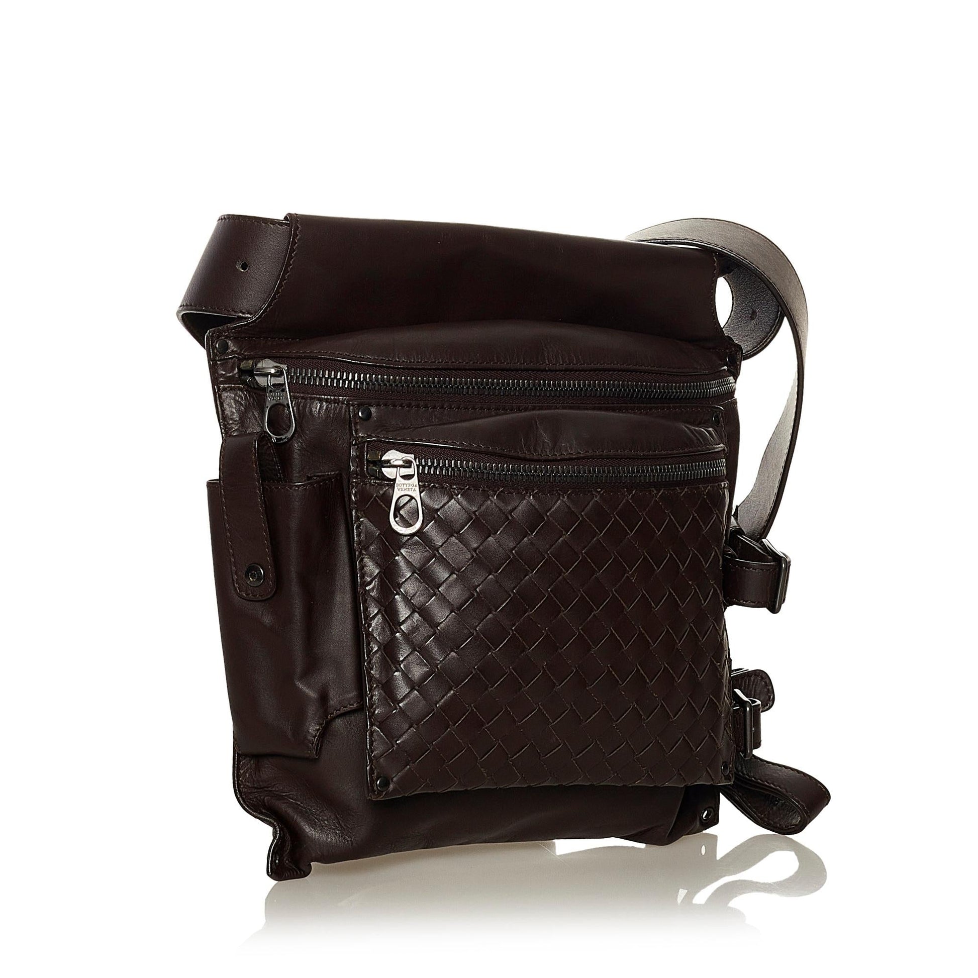 Luxury Bottega Veneta Intrecciato Leather Belt Bag (SHG-34967)
