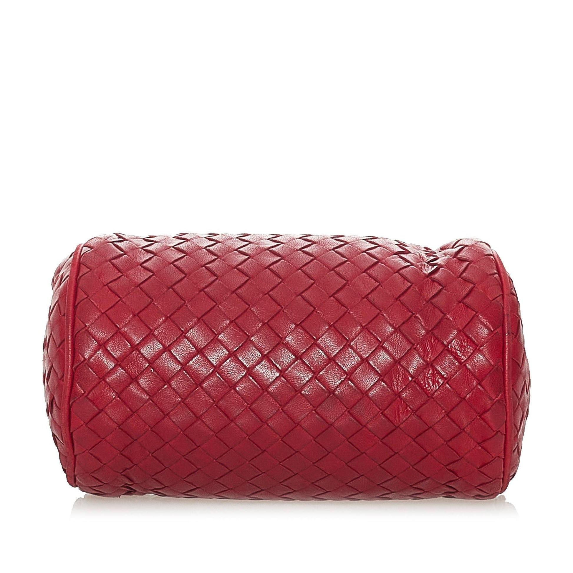 Luxury Bottega Veneta Intrecciato Leather Chain Crossbody Bag (SHG-28133)