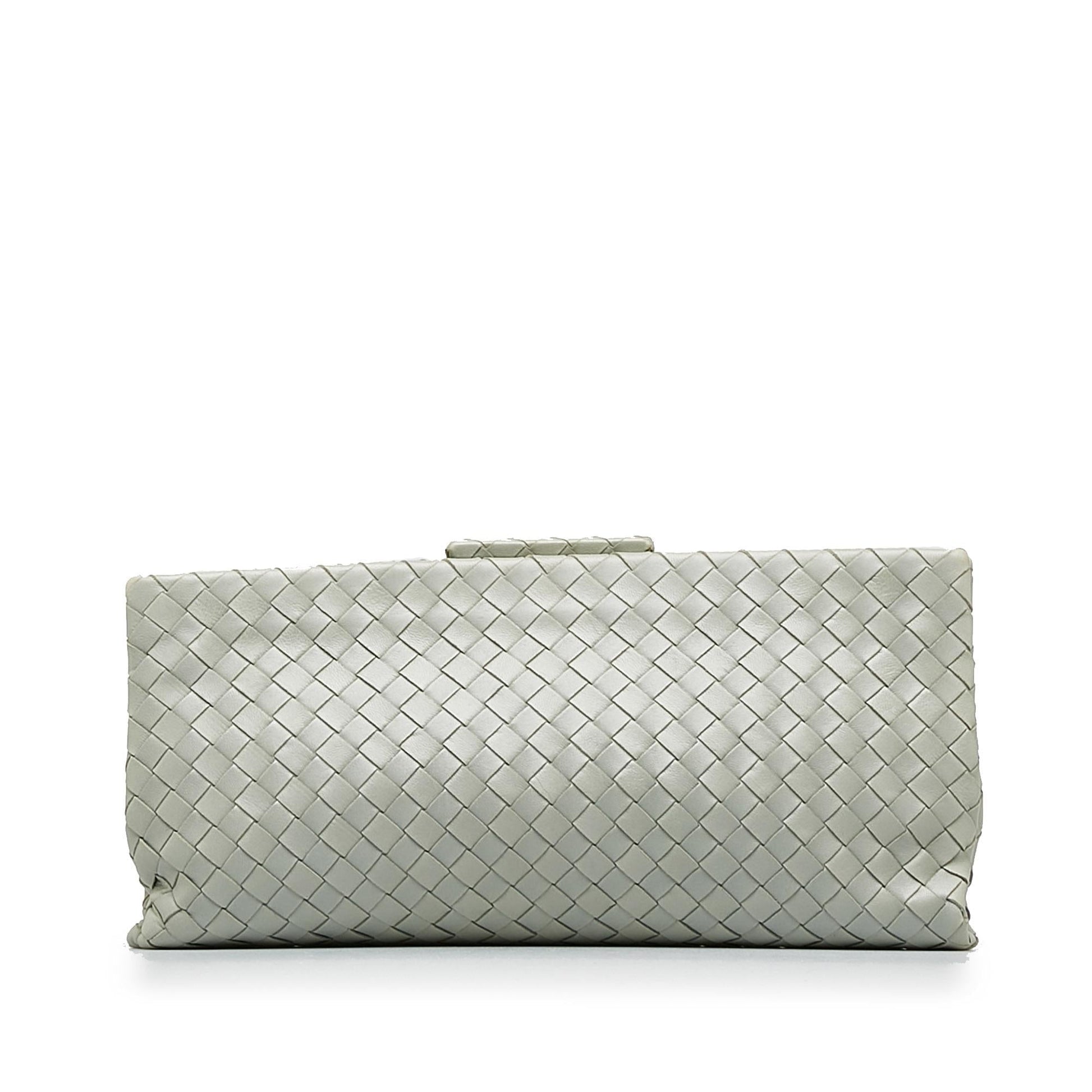 Luxury Bottega Veneta Intrecciato Leather Clutch Bag (SHG-yflJnS)