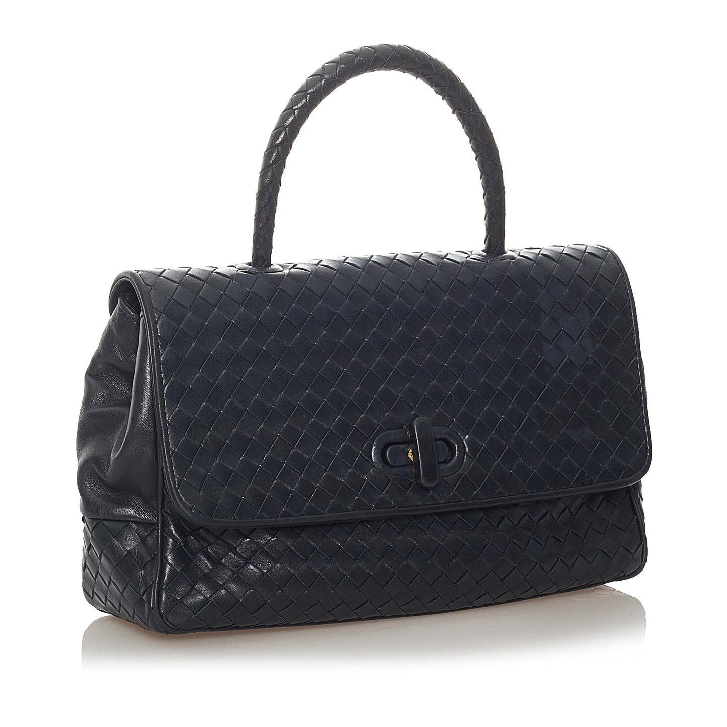 Luxury Bottega Veneta Intrecciato Leather Handbag (SHG-27385)