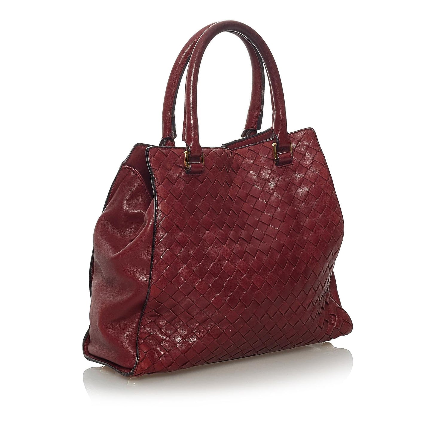 Luxury Bottega Veneta Intrecciato Leather Handbag (SHG-29242)