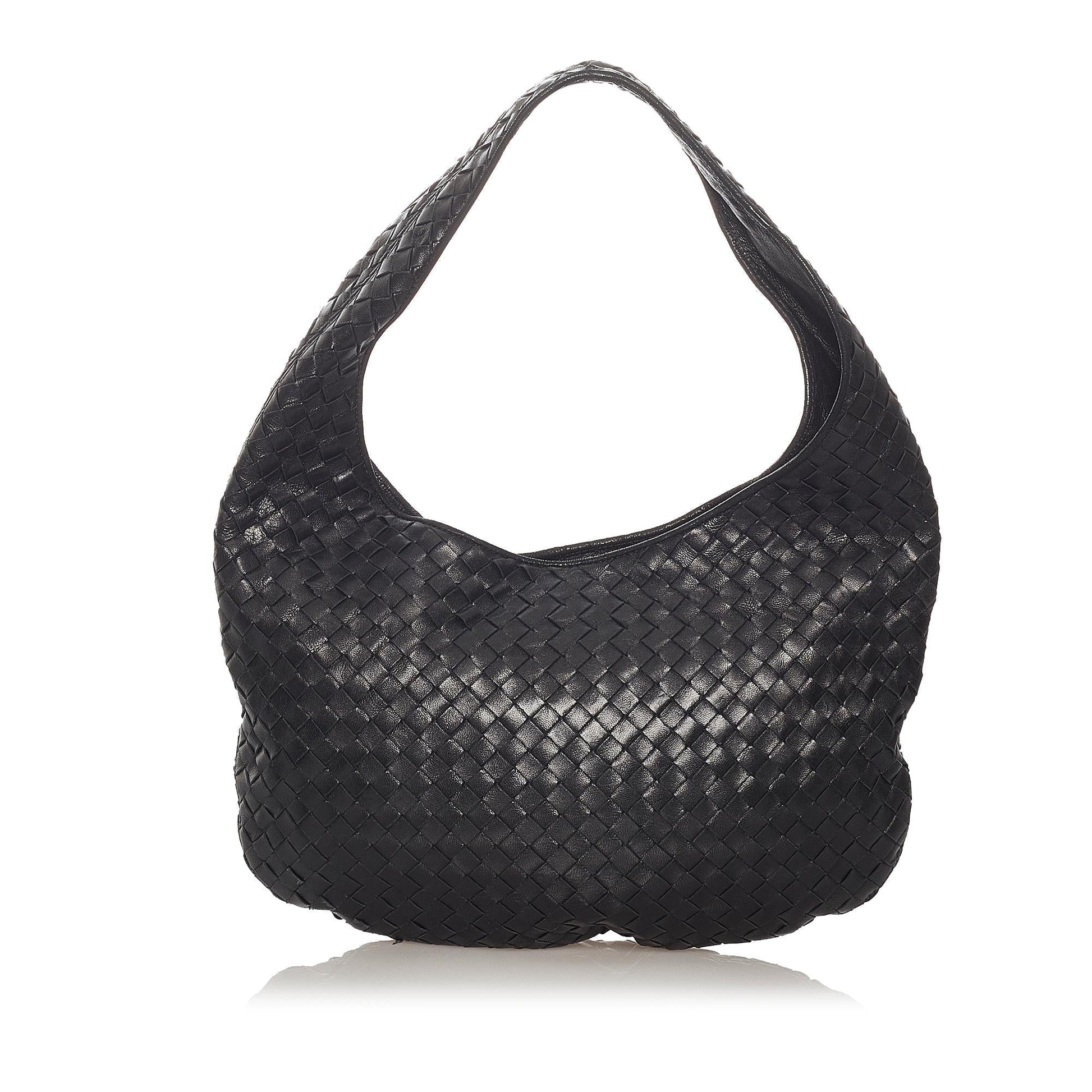 Luxury Bottega Veneta Intrecciato Leather Hobo Bag (SHG-27383)