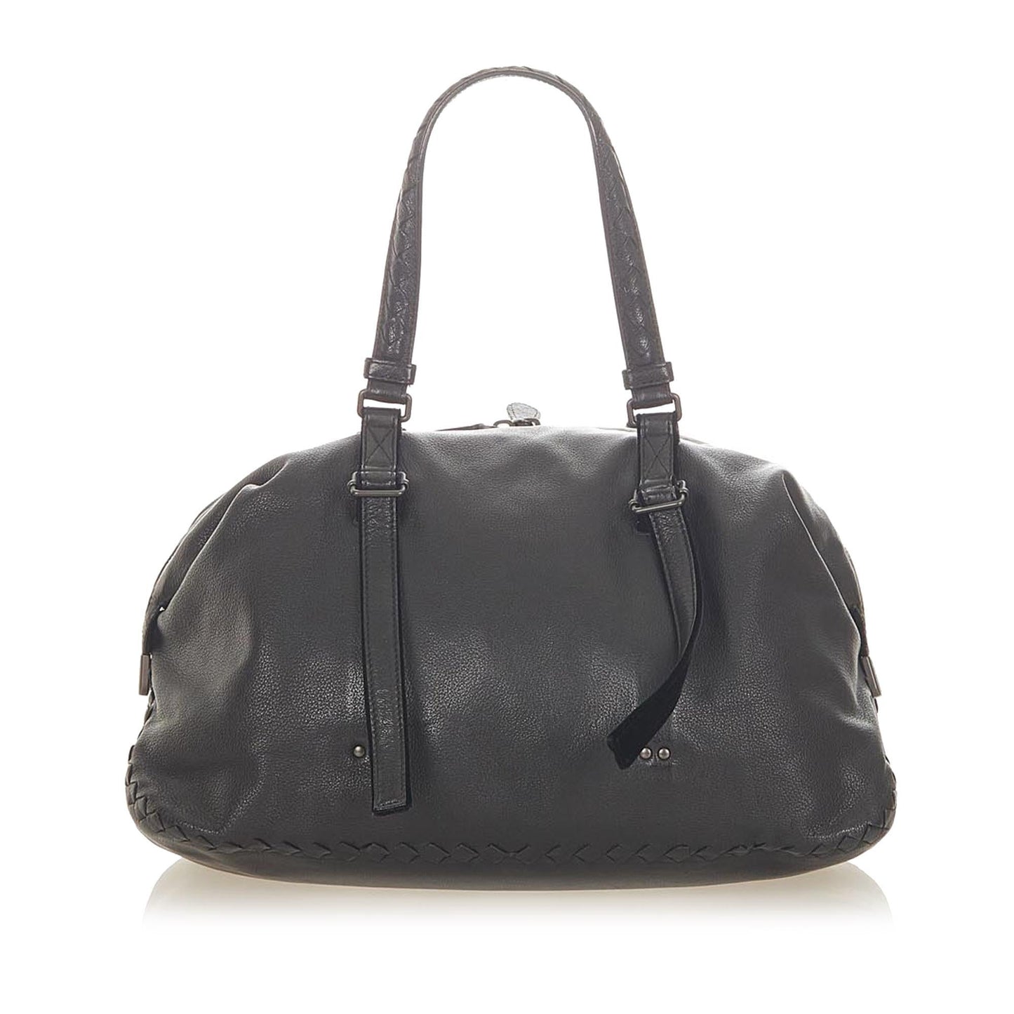Luxury Bottega Veneta Intrecciato Leather Shoulder Bag (SHG-36216)