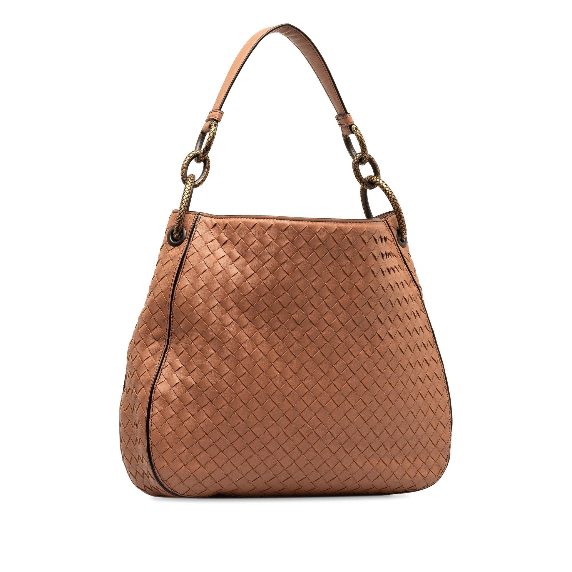 Luxury Bottega Veneta Intrecciato Loop Hobo Bag (SHG-v7SHR5)