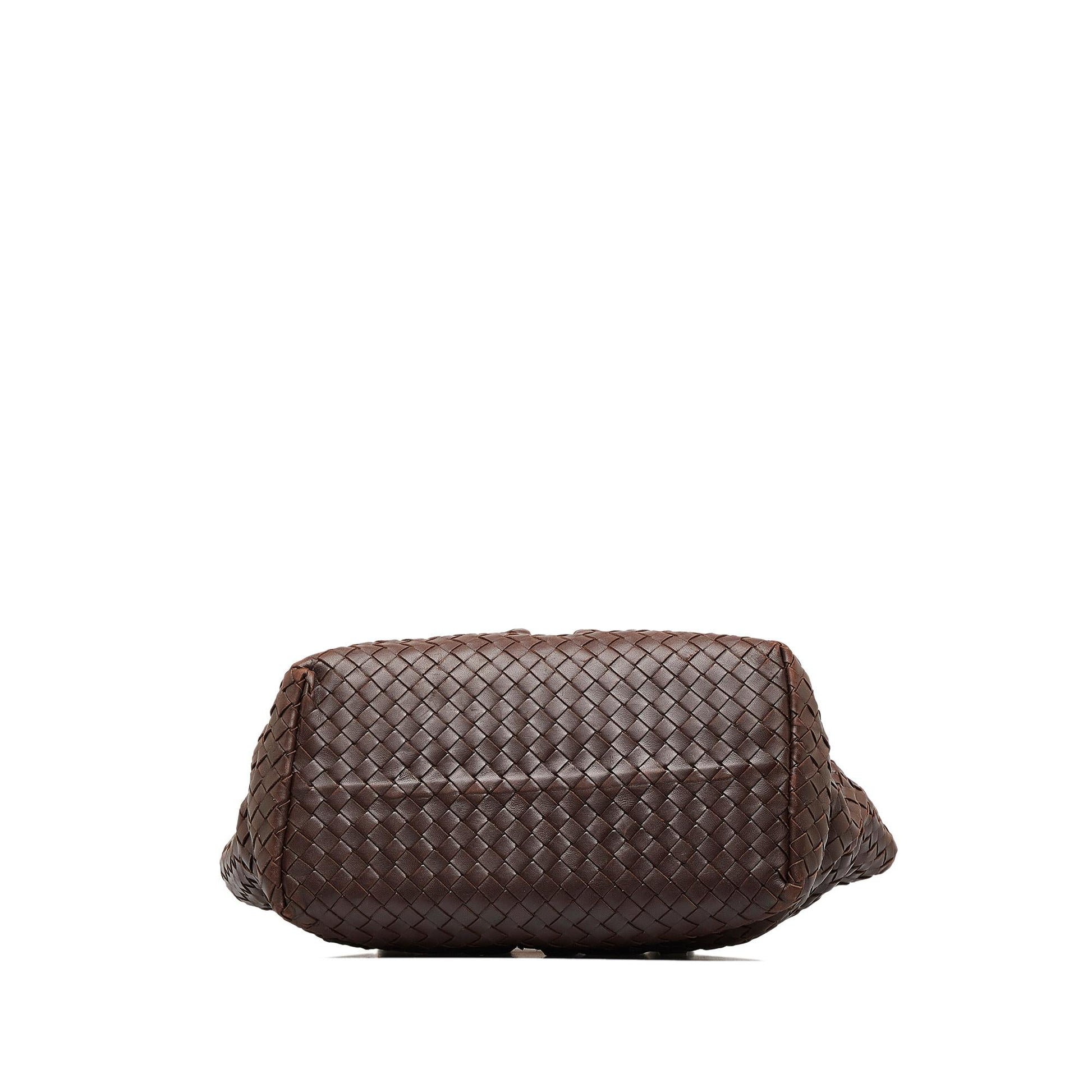 Luxury Bottega Veneta Intrecciato Marquise Flower Tote (SHG-8MxBIq)