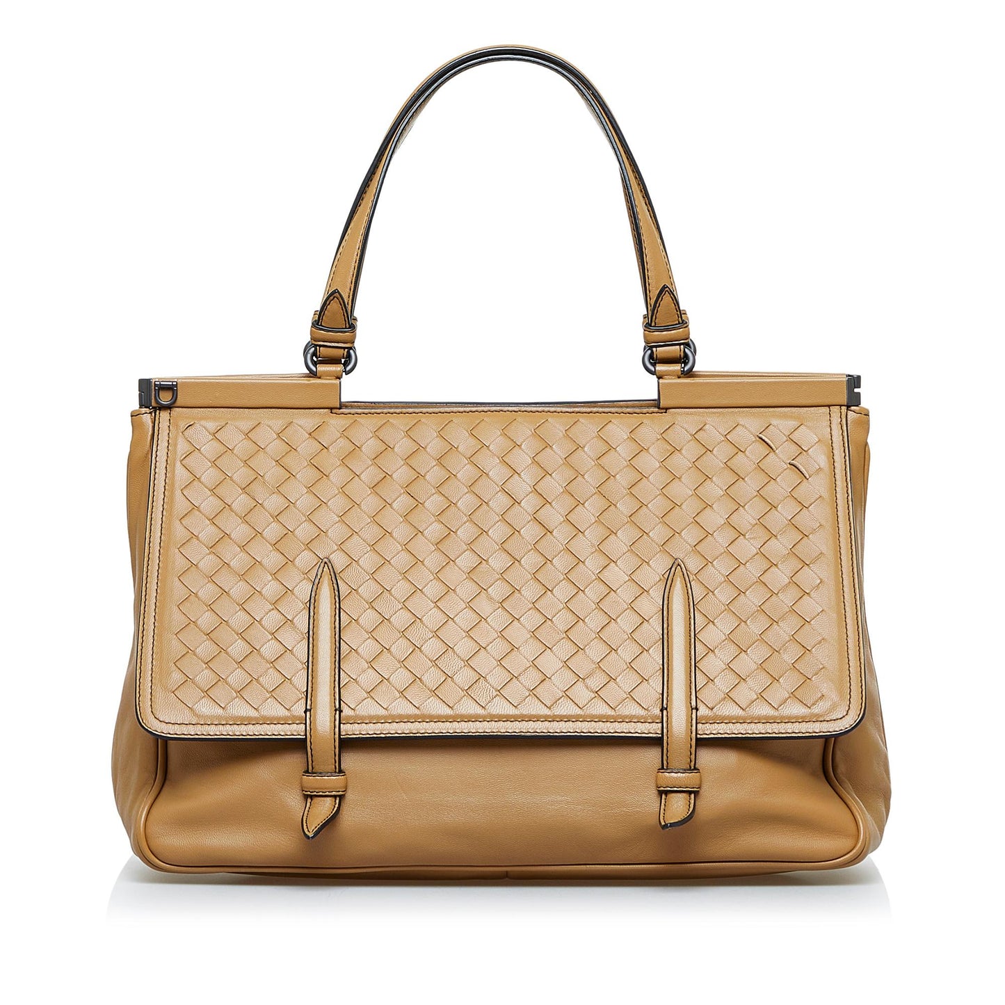 Luxury Bottega Veneta Intrecciato Monaco Satchel (SHG-yEAeB2)