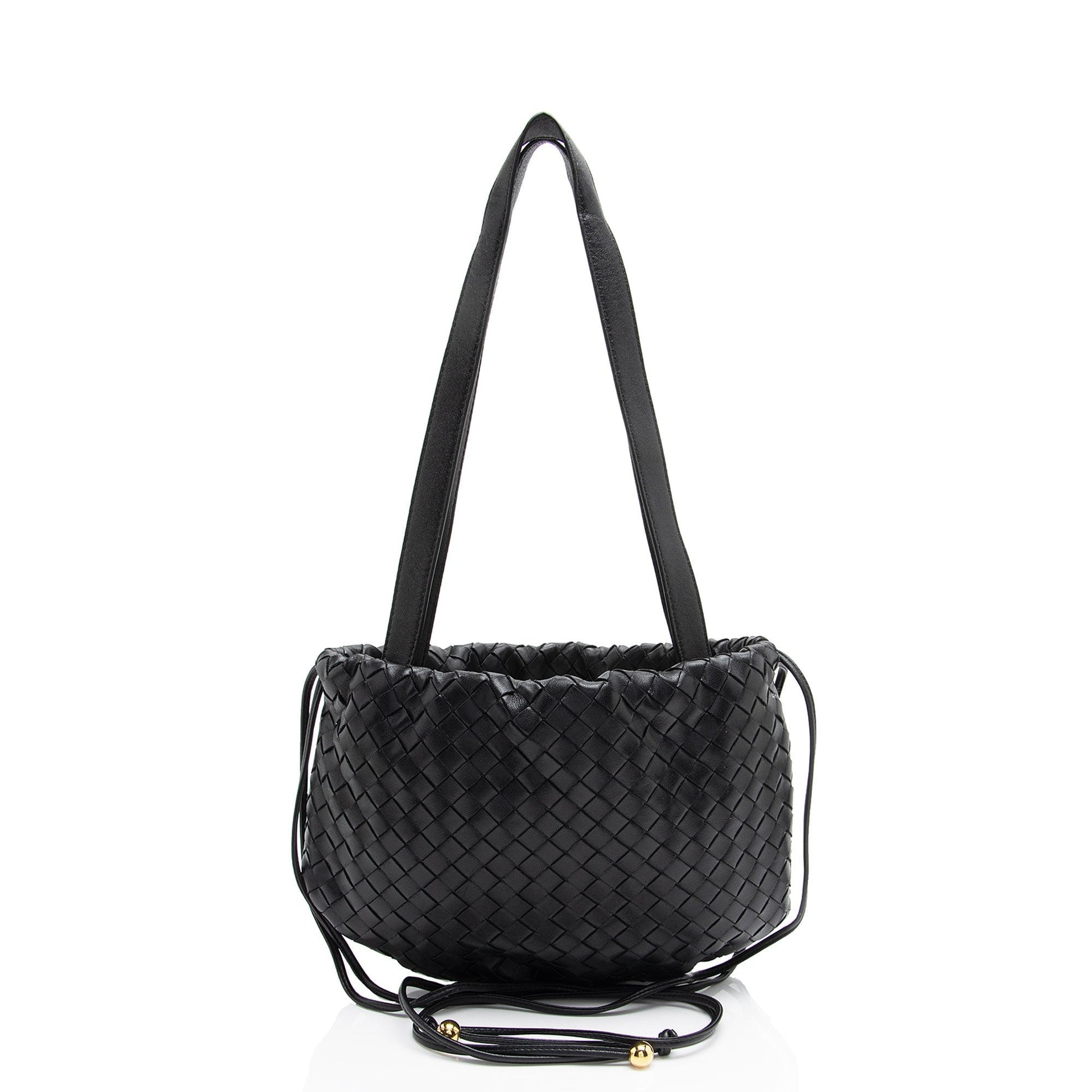 Luxury Bottega Veneta Intrecciato Nappa Bulb Shoulder Bag (SHF-gt3xW5)