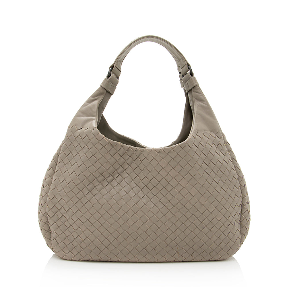 Luxury Bottega Veneta Intrecciato Nappa Campana Small Shoulder Bag - FINAL SALE (SHF-19466)