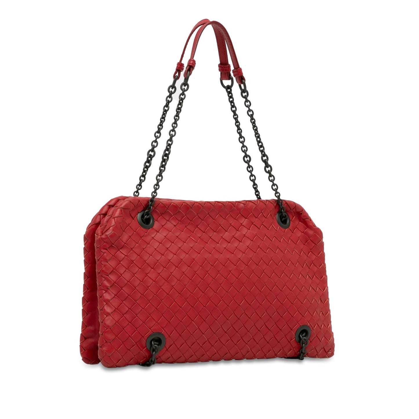 Luxury Bottega Veneta Intrecciato Nappa Duo Shoulder Bag (SHG-DlI99L)