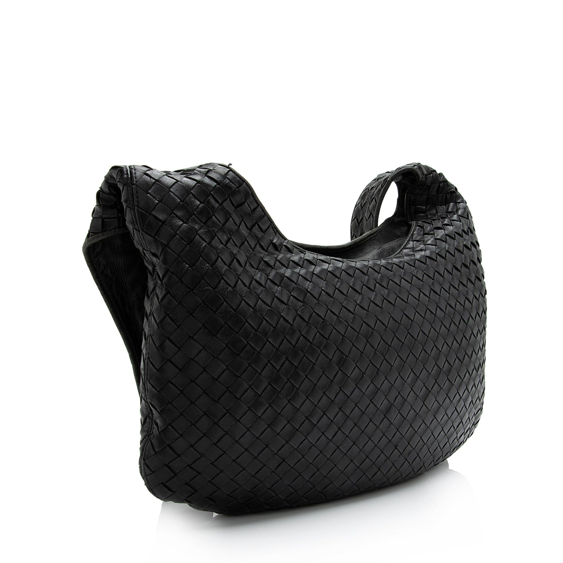 Luxury Bottega Veneta Intrecciato Nappa Leather Crossbody Bag (SHF-23688)