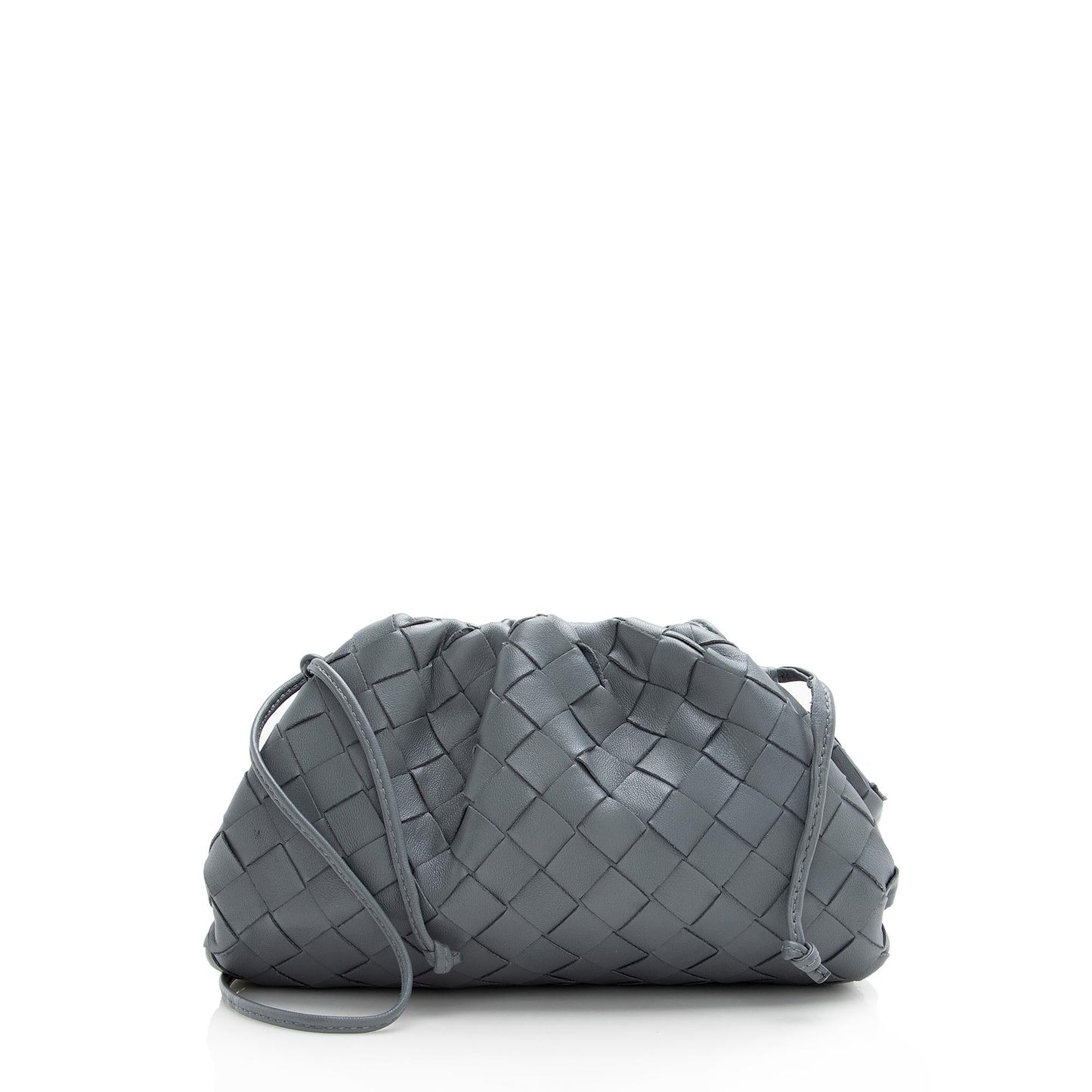 Luxury Bottega Veneta Intrecciato Nappa Leather Mini Pouch (SHF-22180)