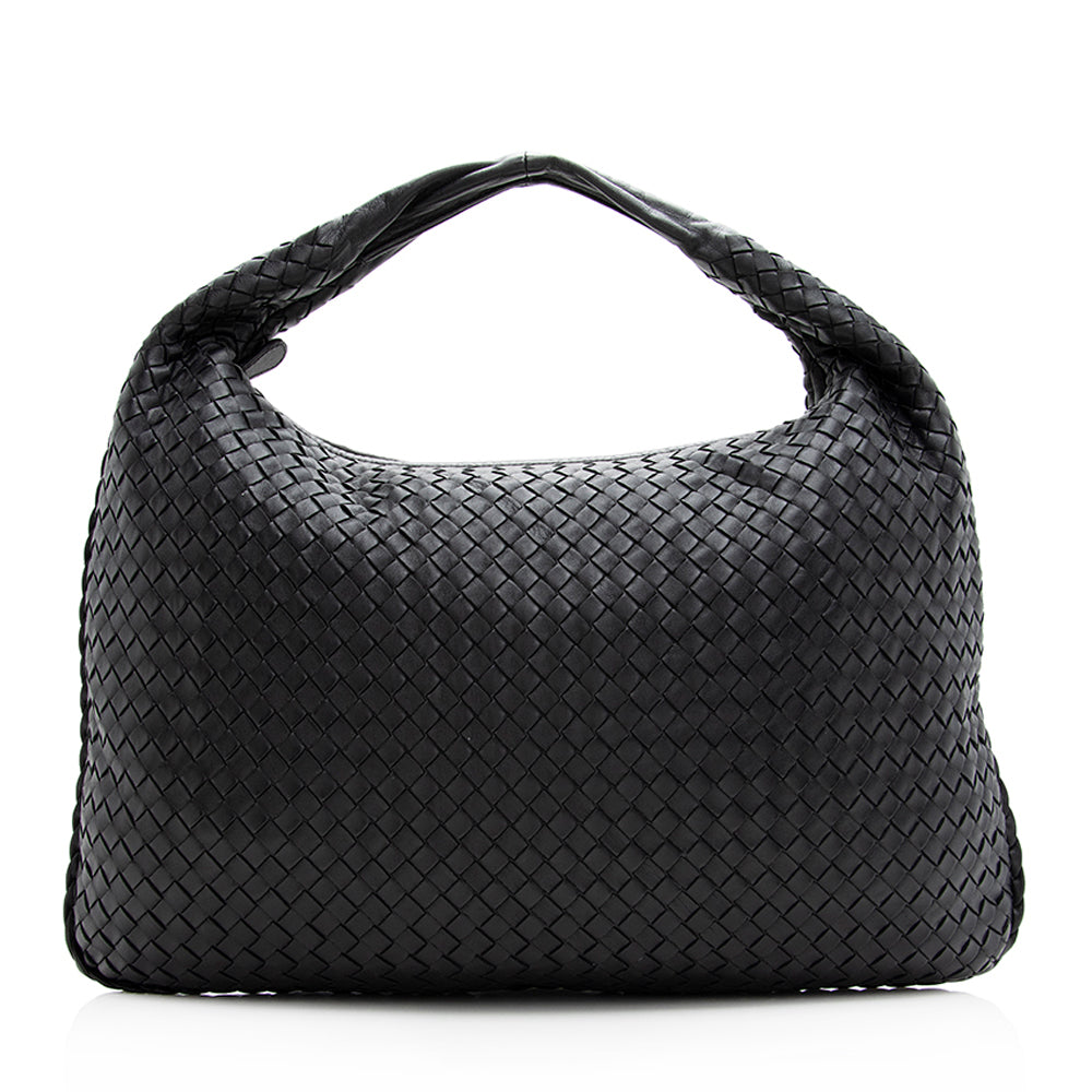 Luxury Bottega Veneta Intrecciato Nappa Medium Hobo (SHF-20689)
