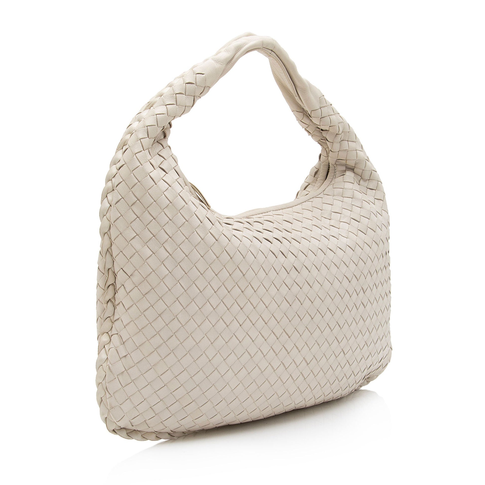 Luxury Bottega Veneta Intrecciato Nappa Medium Hobo (SHF-)