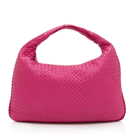 Luxury Bottega Veneta Intrecciato Nappa Medium Hobo (SHF-8Axx0I)